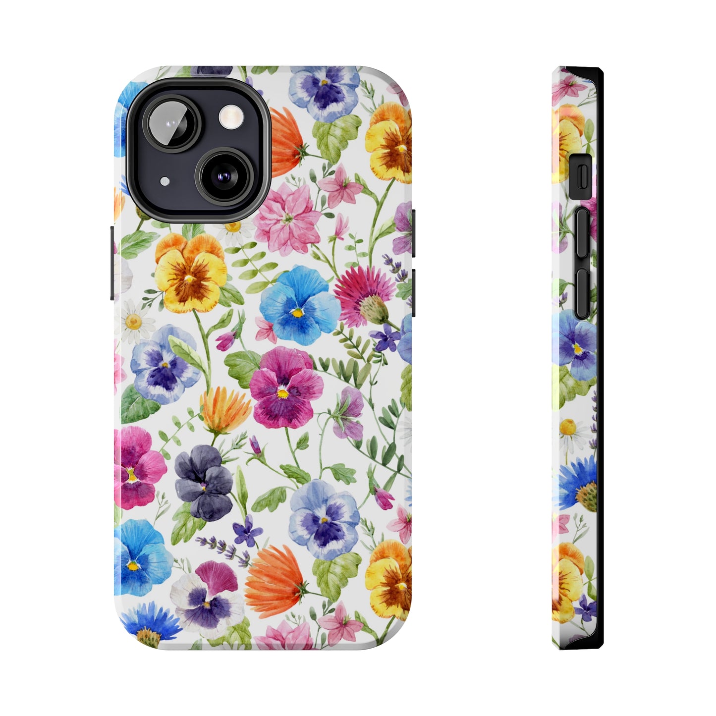 Floral IPhone Case / Pansy Phone Case