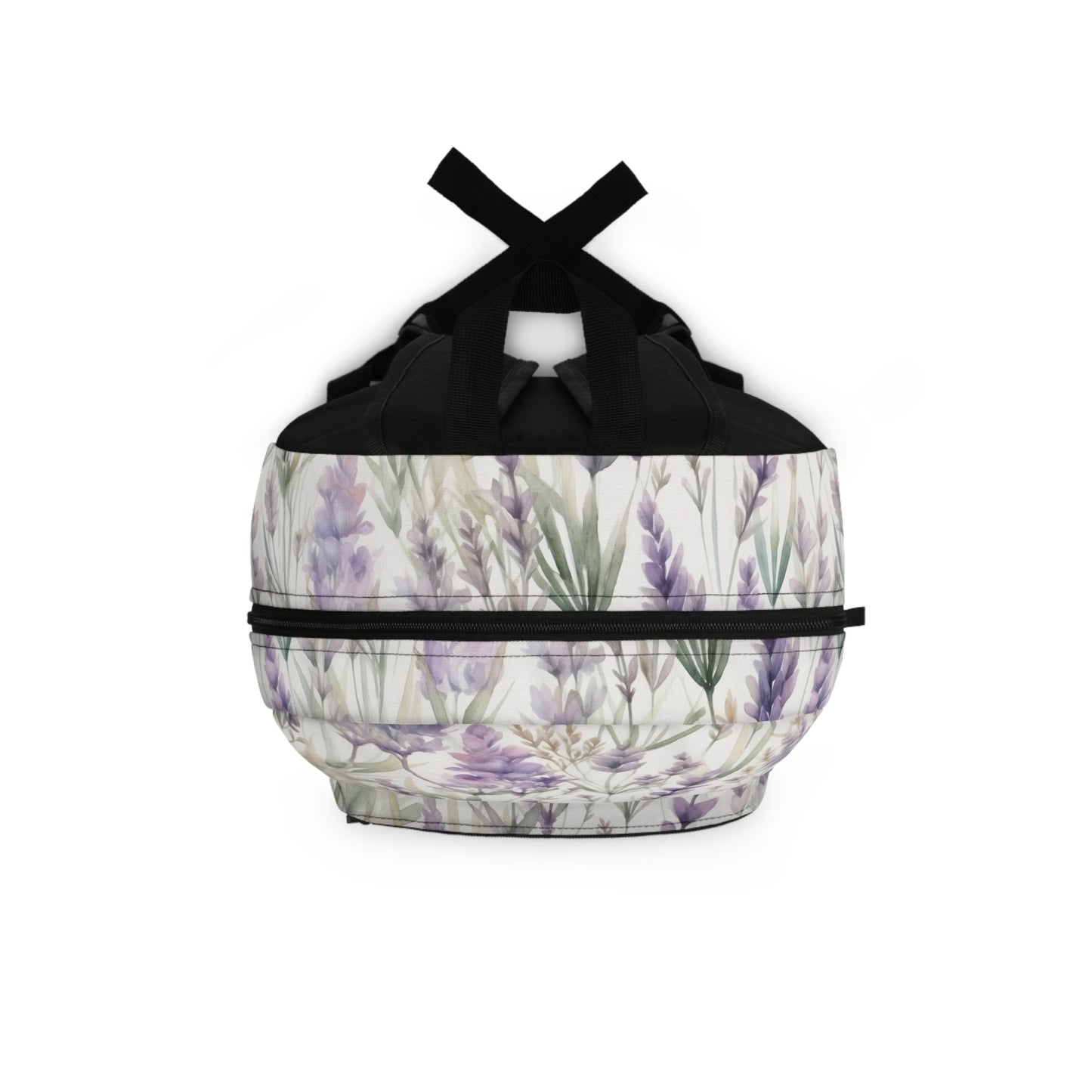 Purple Lavender Floral Backpack
