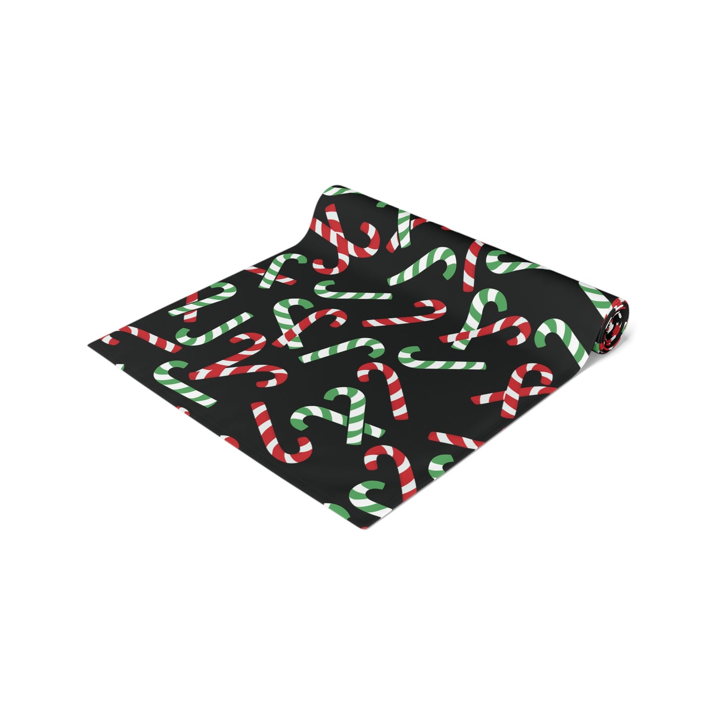 Christmas Candy Cane Table Runner
