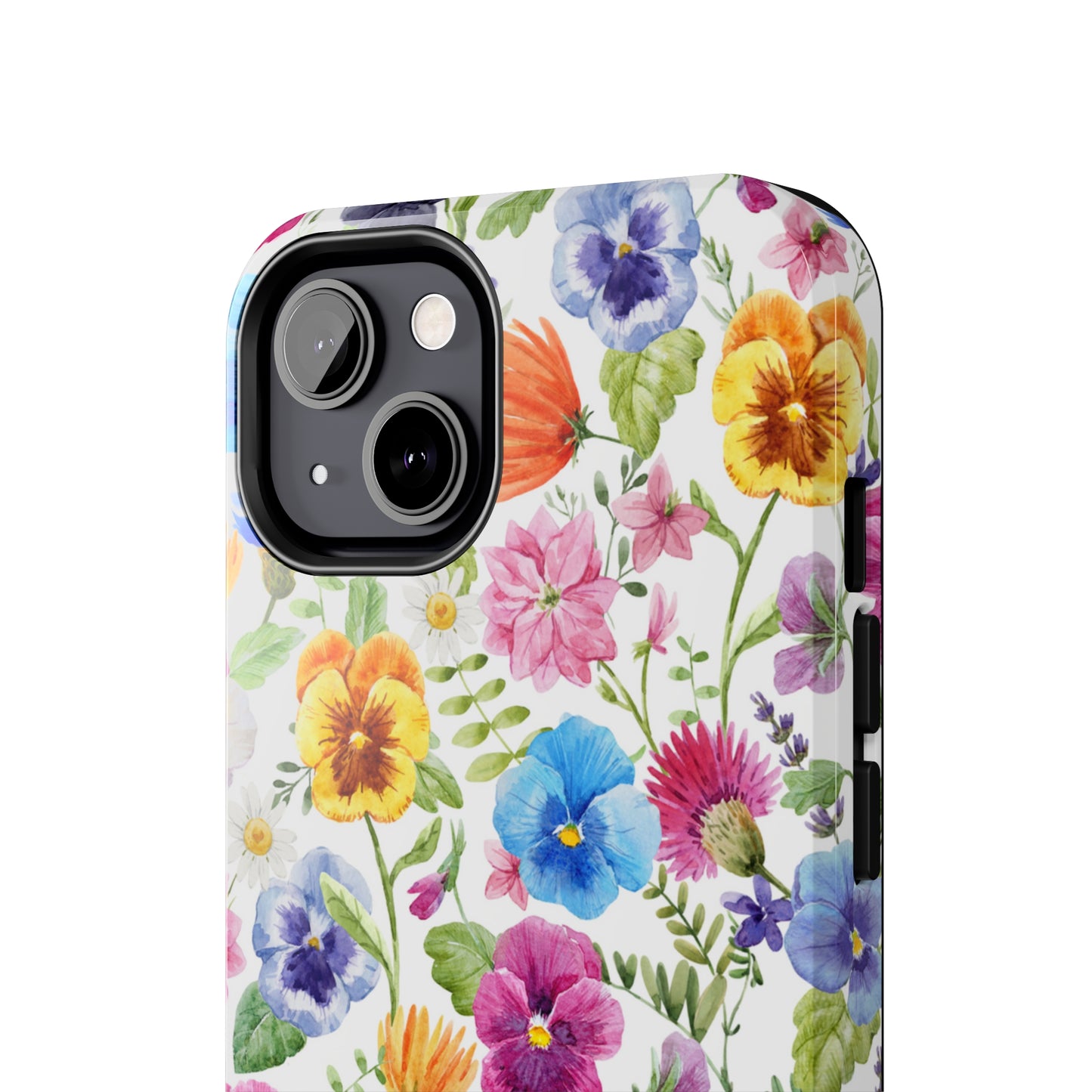 Floral IPhone Case / Pansy Phone Case