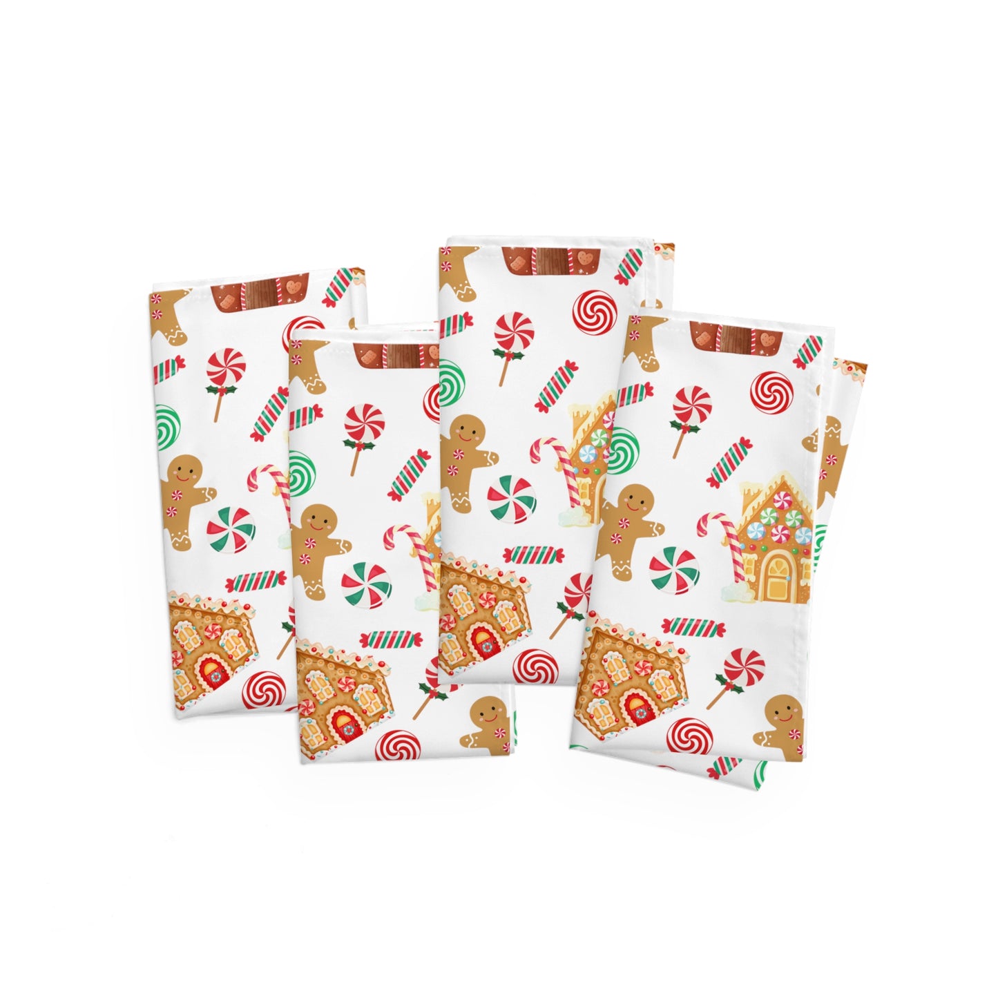 Christmas Gingerbread Napkins