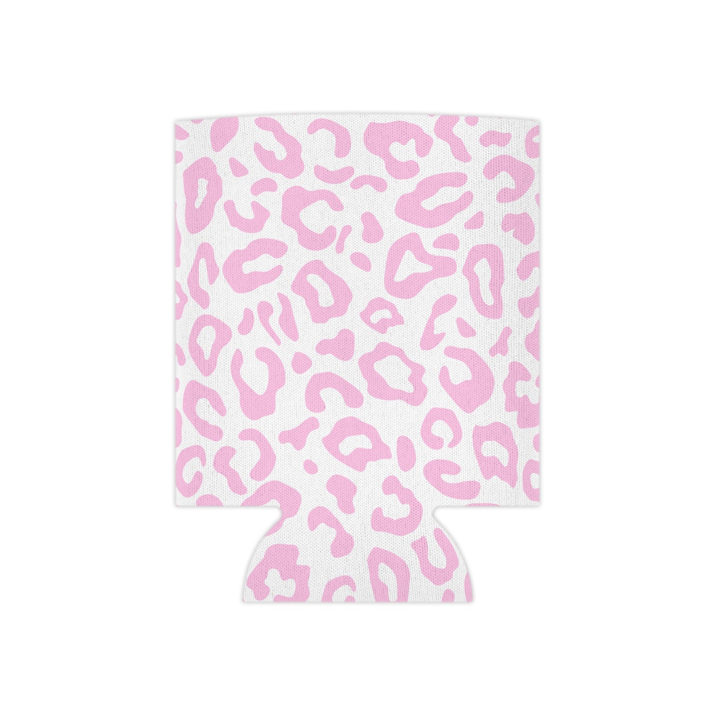 Leopard Print Can Cooler / Personalized Name Koozie