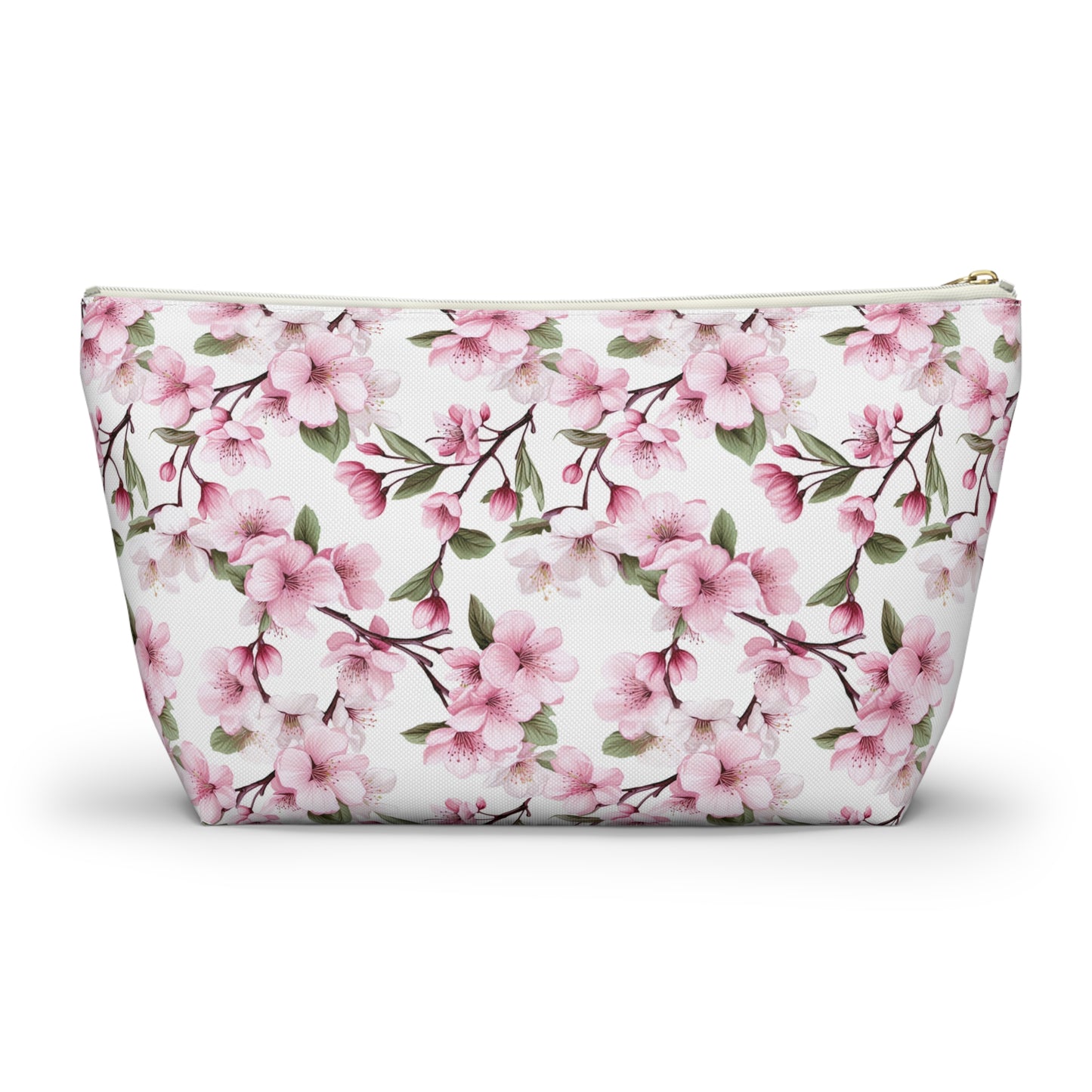 Pink Sakura Cherry Blossom Makeup Bag