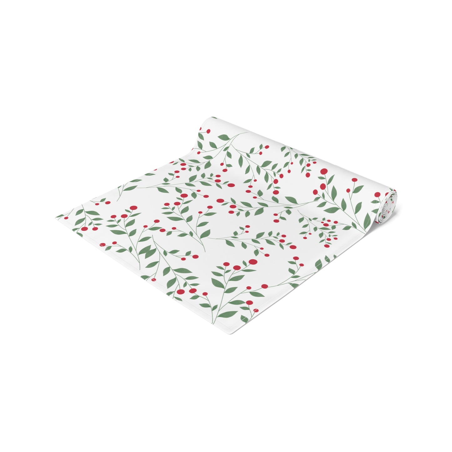Christmas Table Runner / Christmas Berry Decor