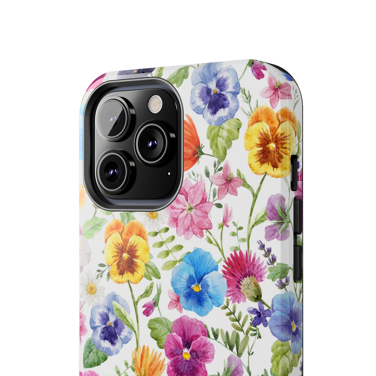 Floral IPhone Case / Pansy Phone Case