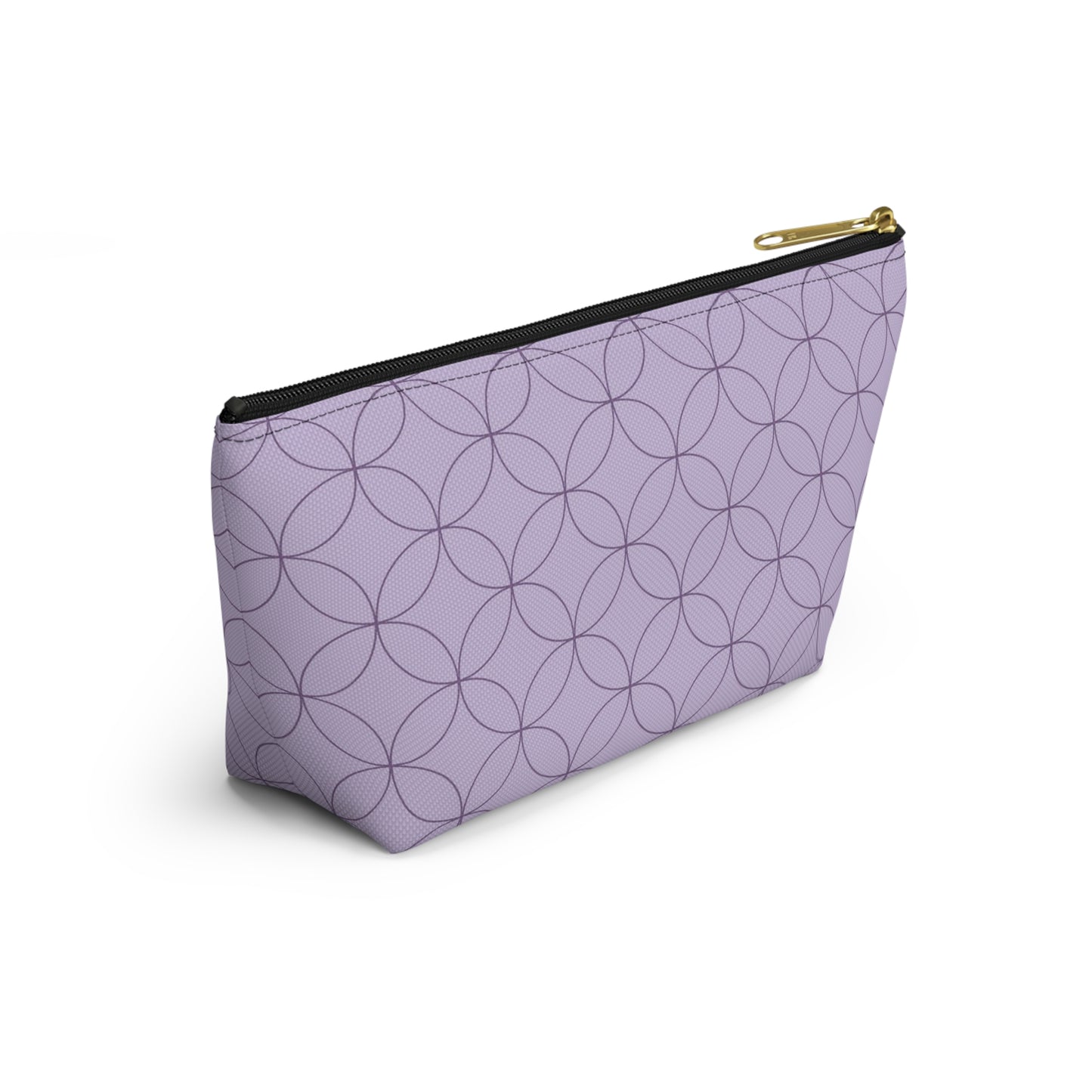 Purple Makeup Bag / Personalized Cosmetic Bag