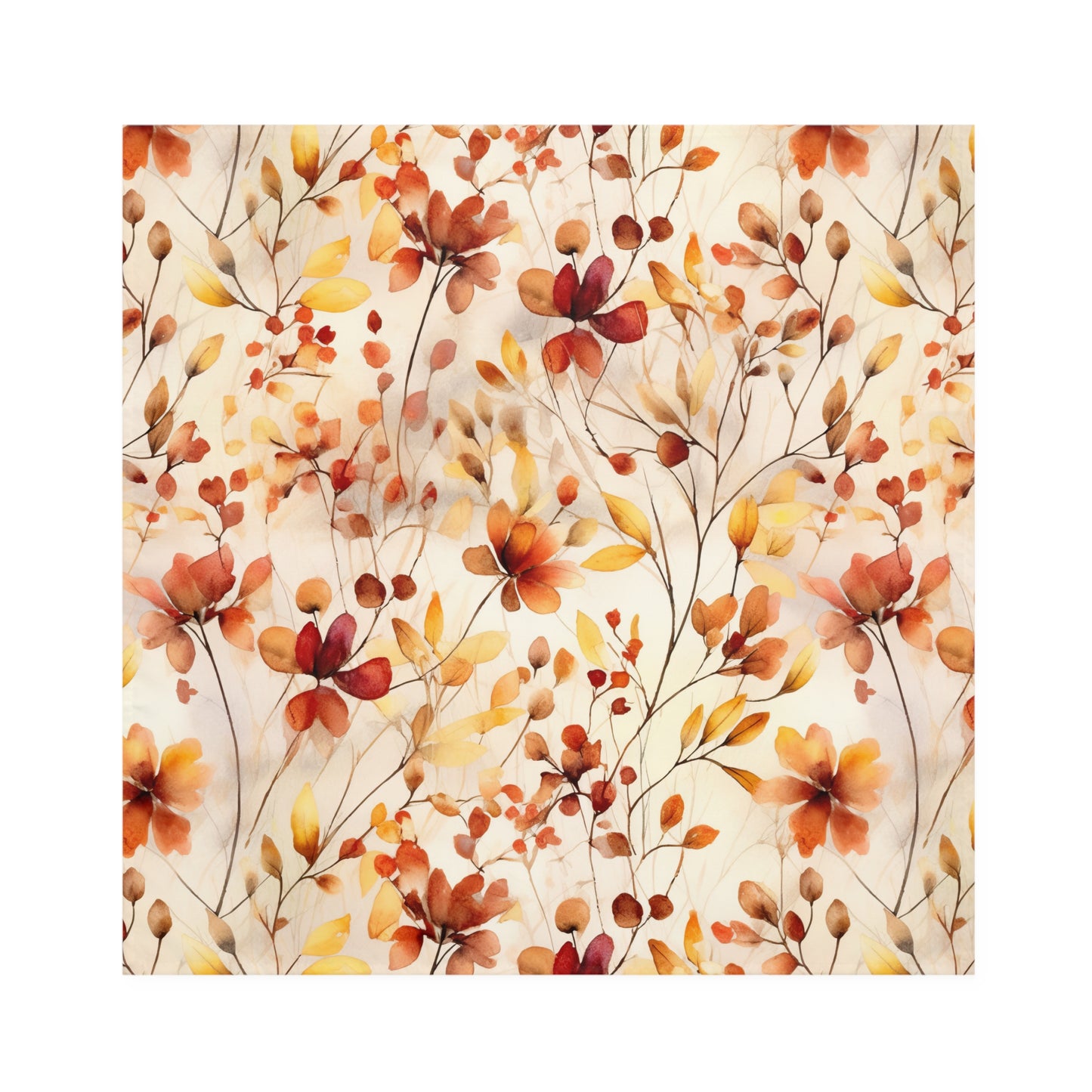 Fall Napkins / Thanksgiving Cloth Napkins / Set of 2