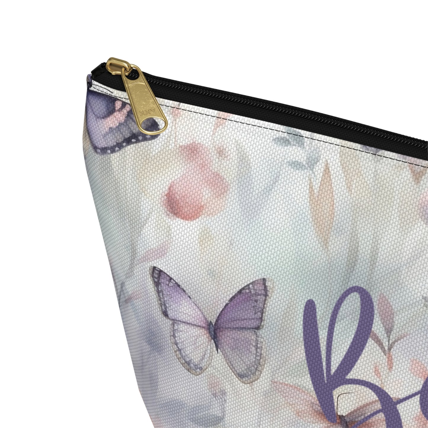 Butterfly Makeup Bag / Personalized Cosmetic Bag