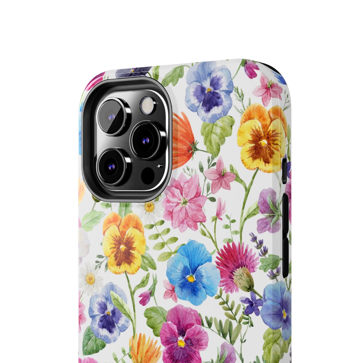 Floral IPhone Case / Pansy Phone Case
