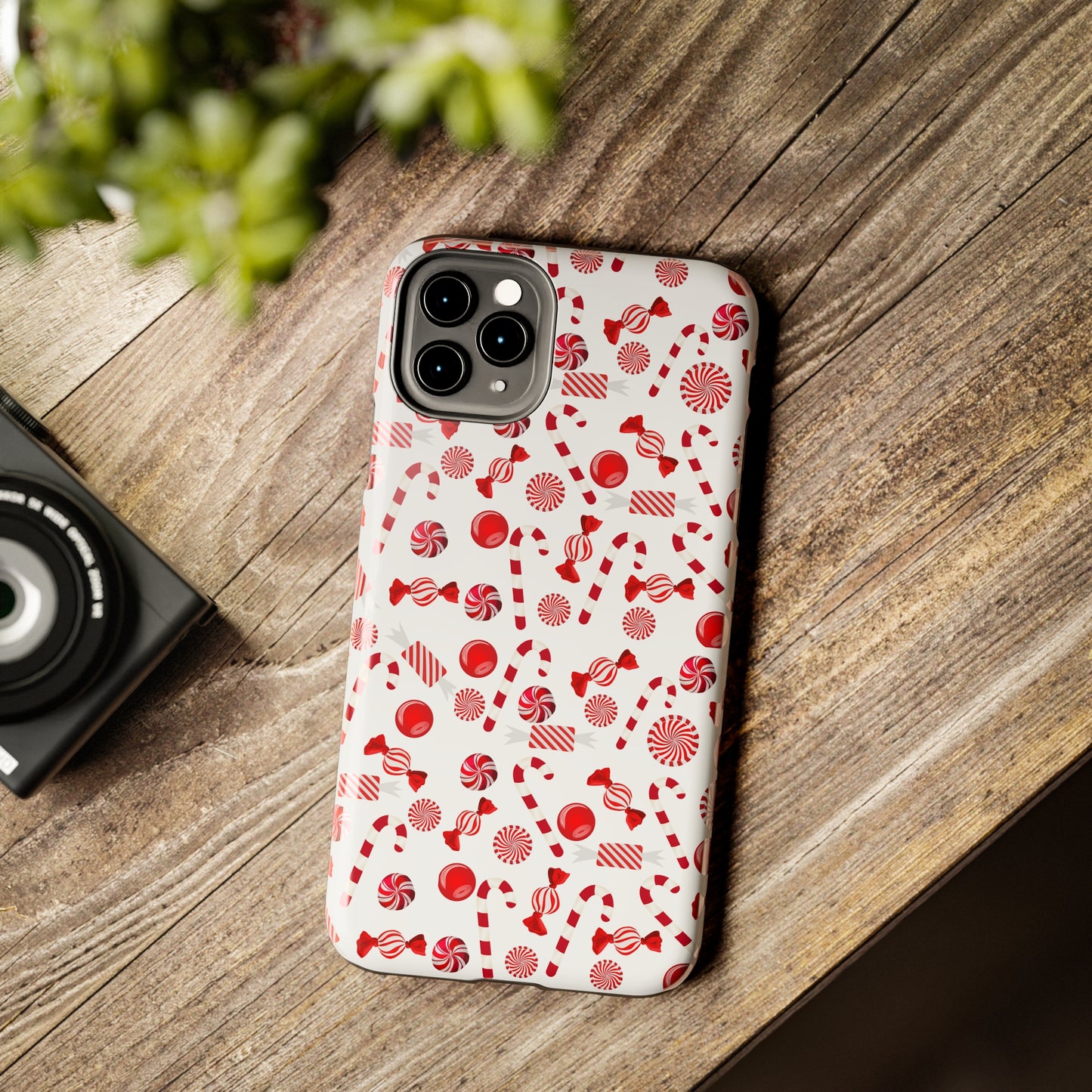 Christmas Candy Cane Phone Case
