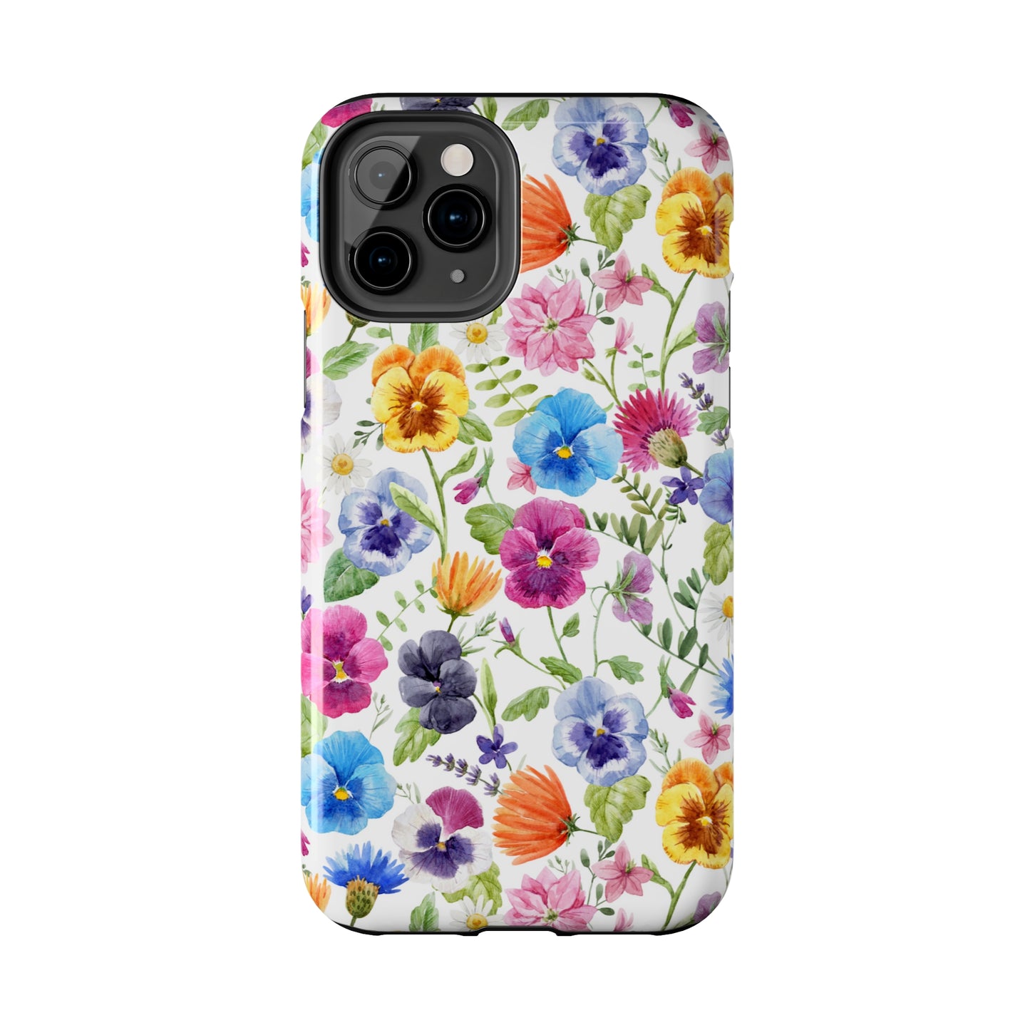 Floral IPhone Case / Pansy Phone Case