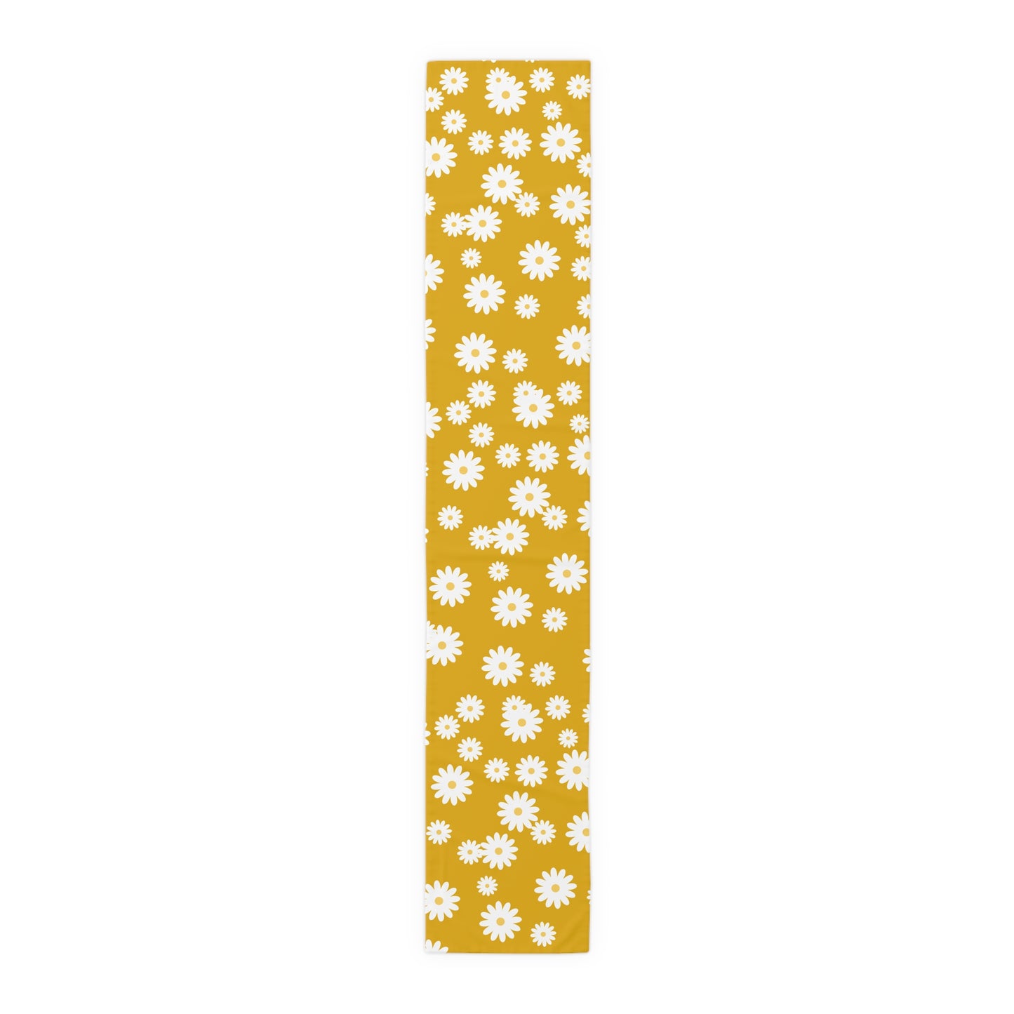 Mustard Yellow Table Runner / Daisy Table Runner