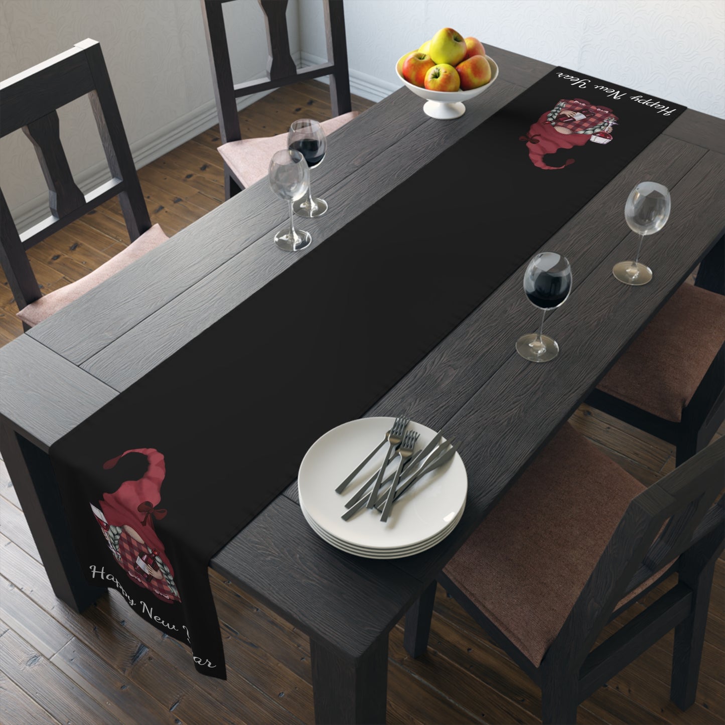 New Years Table Runner / Gnome Table Runner