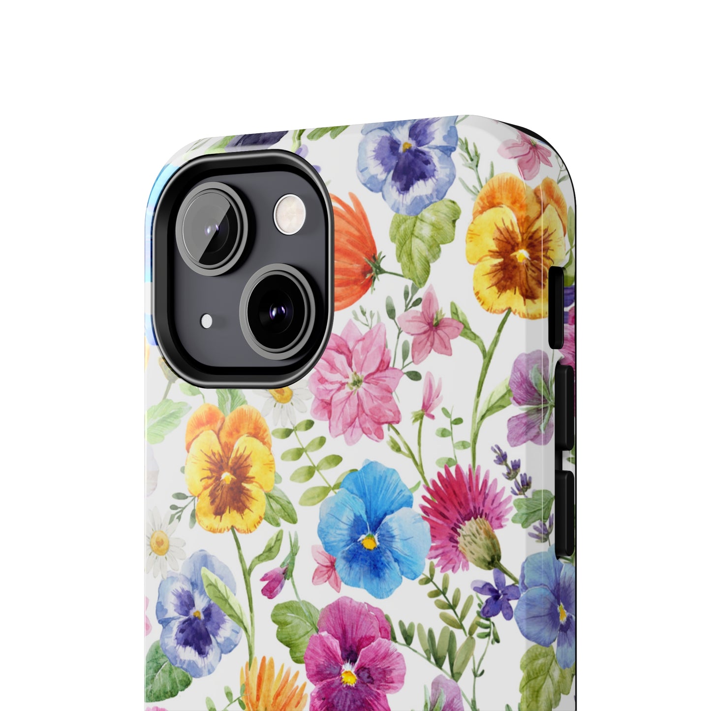 Floral IPhone Case / Pansy Phone Case