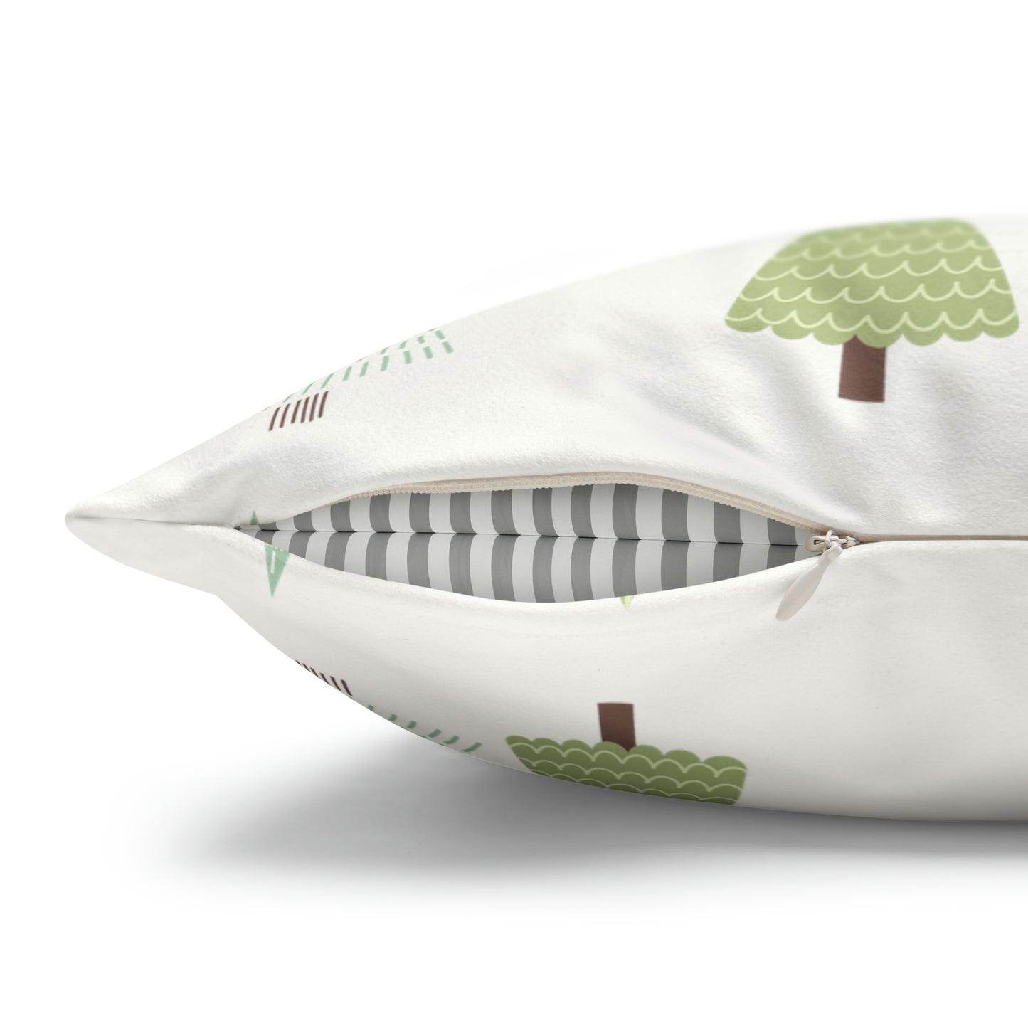 Green Christmas Tree Pillow Case