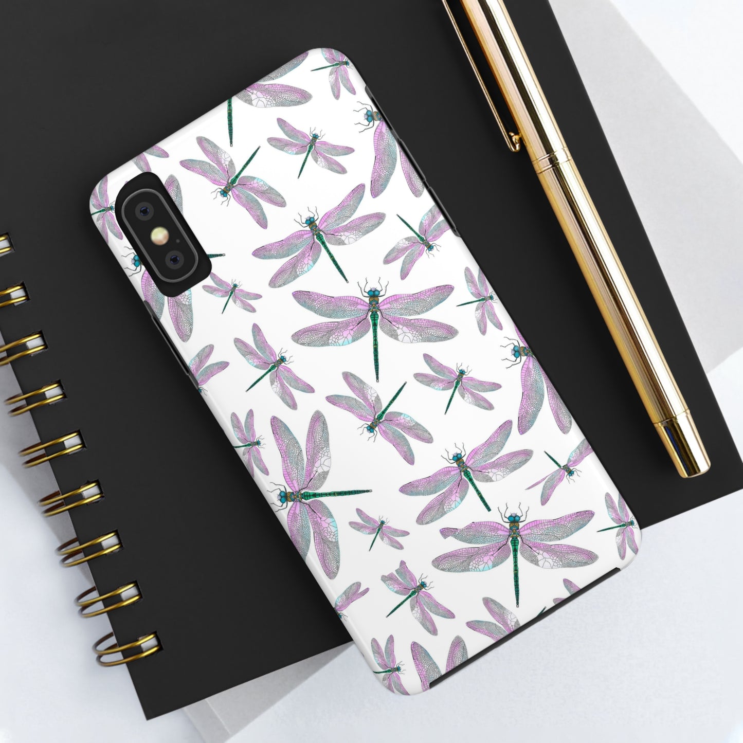 Purple Dragonfly IPhone Case