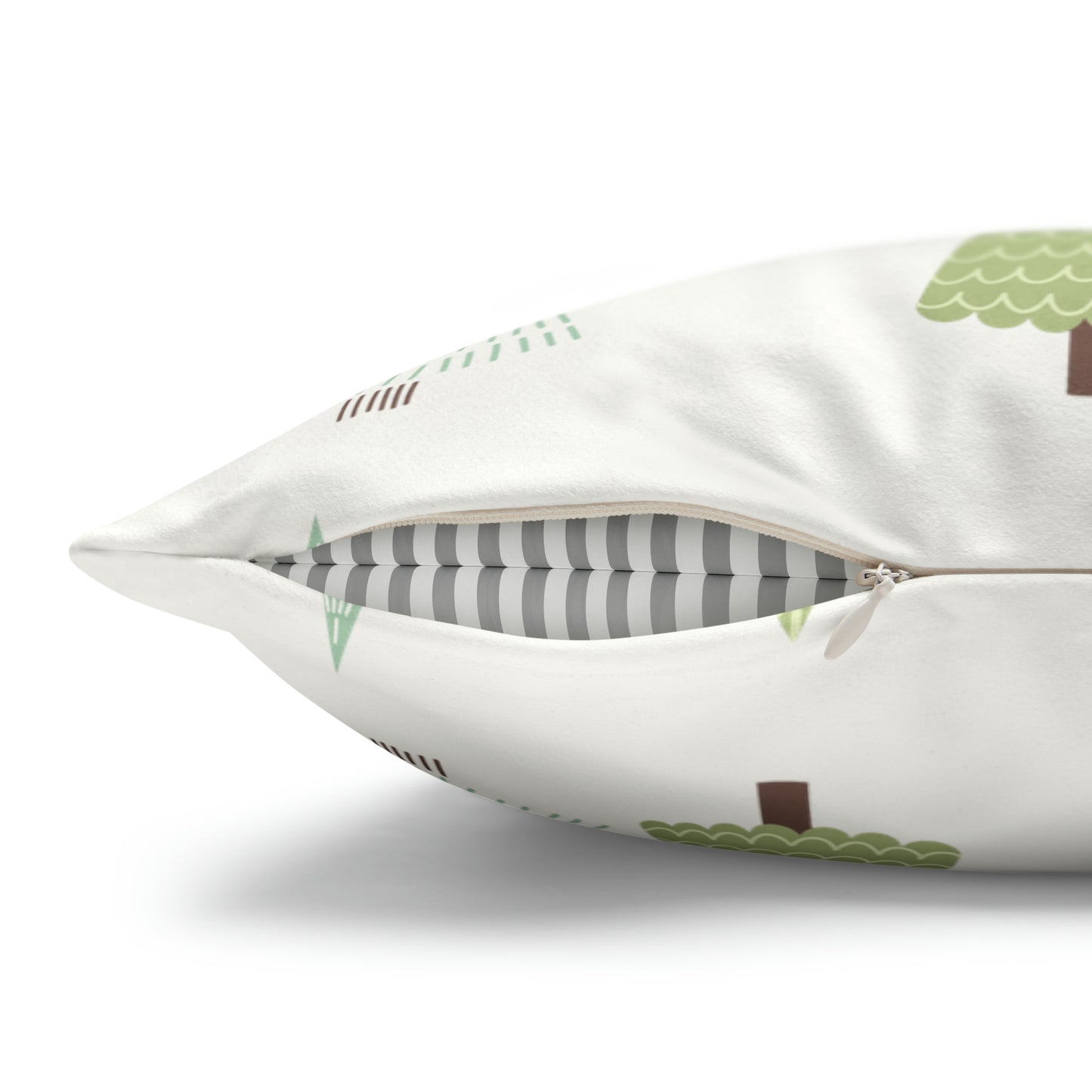 Green Christmas Tree Pillow Case