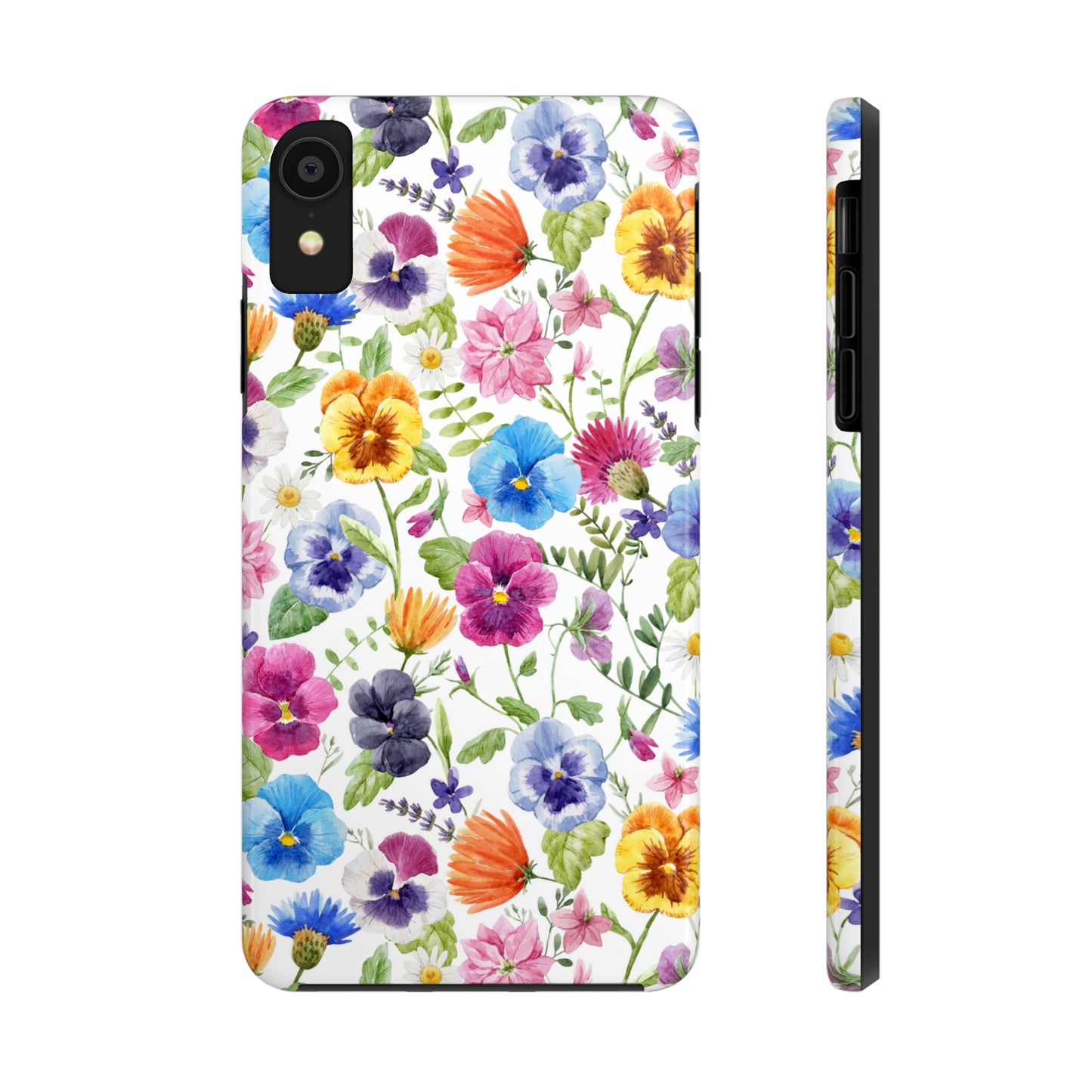Floral IPhone Case / Pansy Phone Case