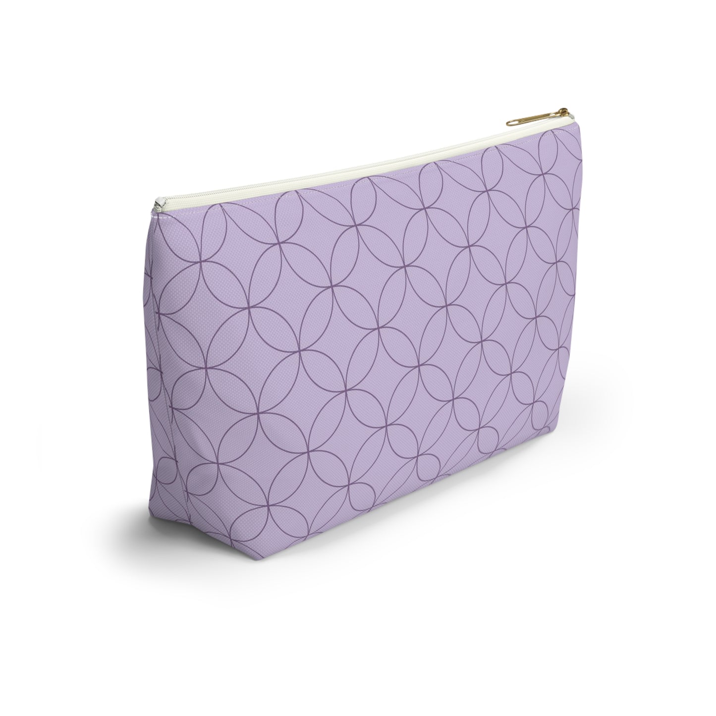 Purple Makeup Bag / Personalized Cosmetic Bag