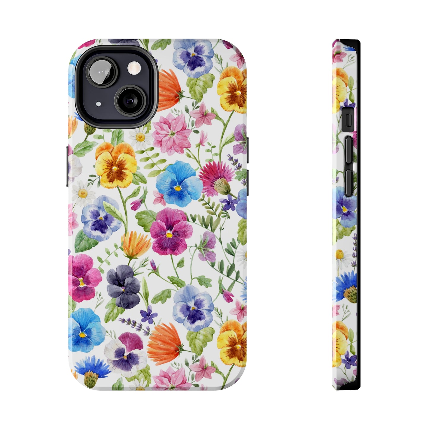Floral IPhone Case / Pansy Phone Case