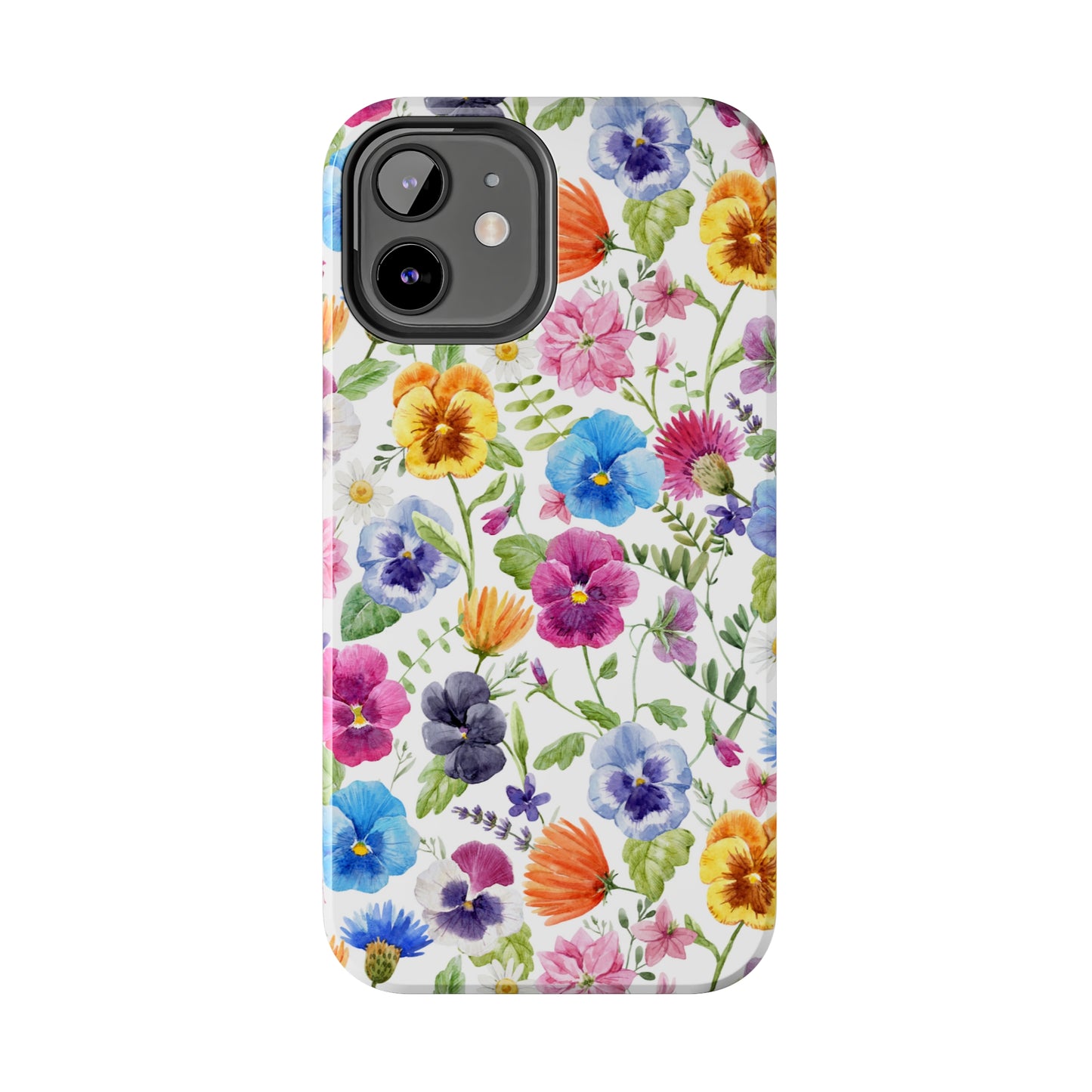 Floral IPhone Case / Pansy Phone Case