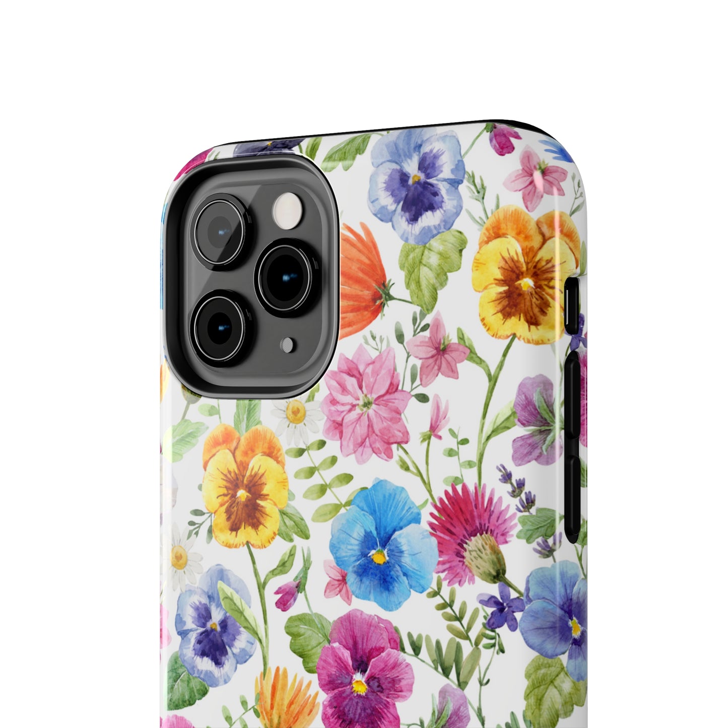 Floral IPhone Case / Pansy Phone Case