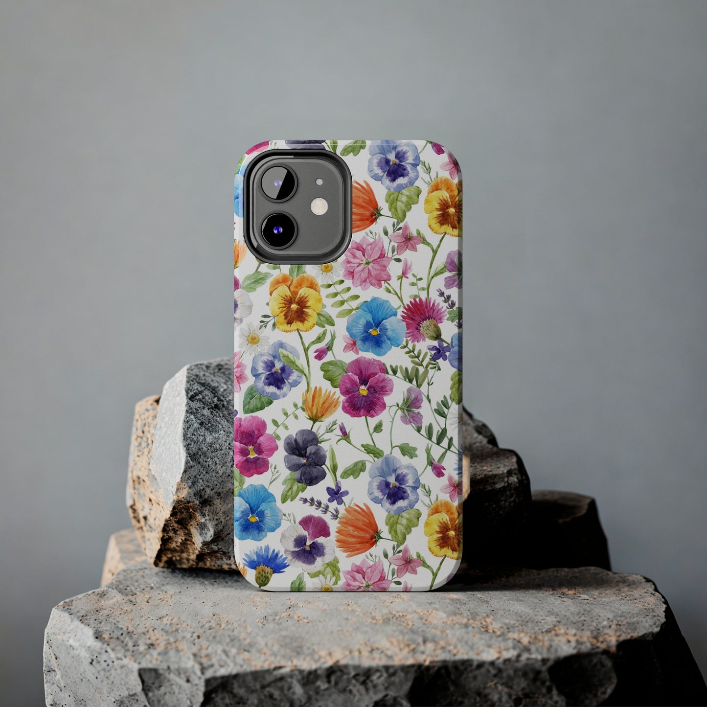 Floral IPhone Case / Pansy Phone Case