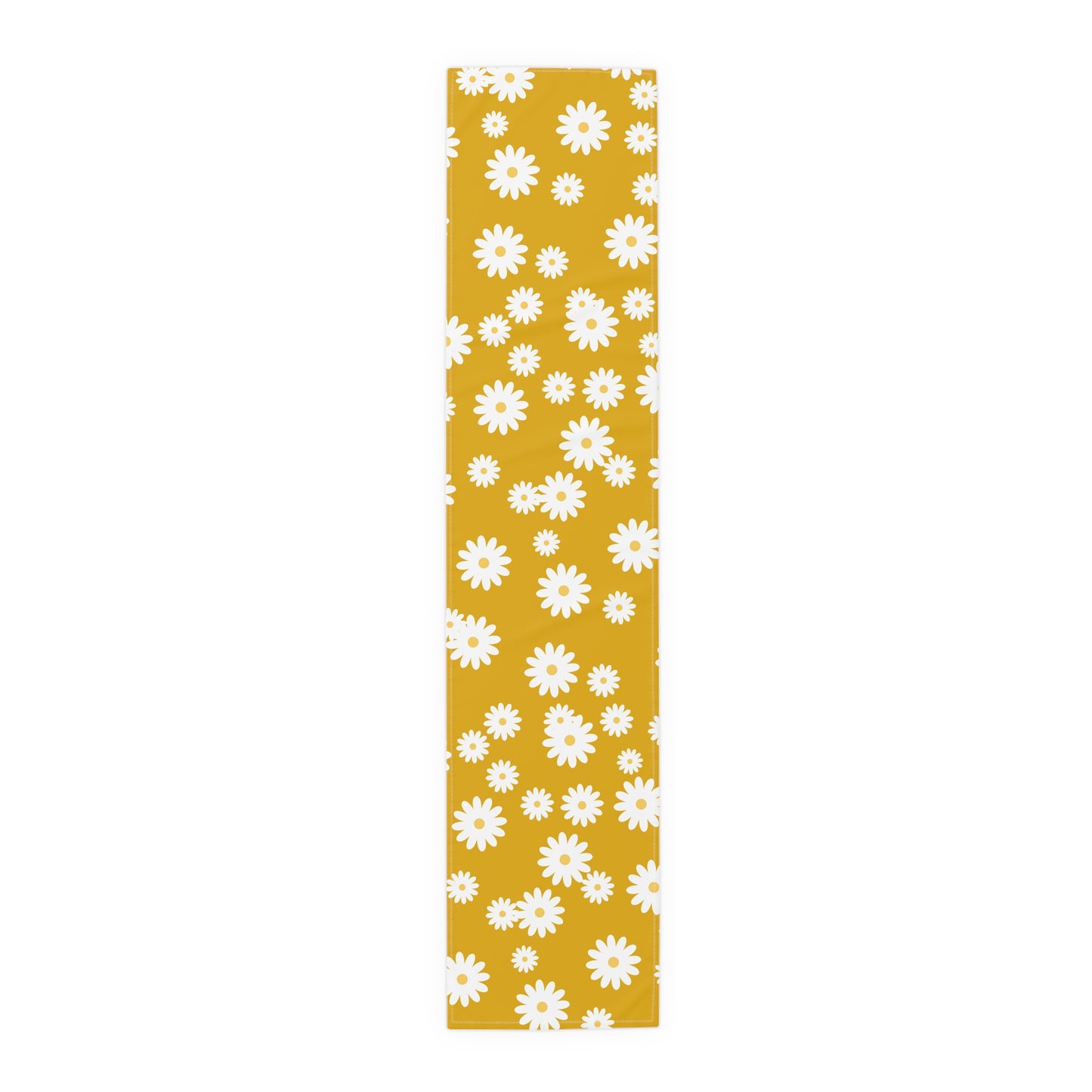 Mustard Yellow Table Runner / Daisy Table Runner