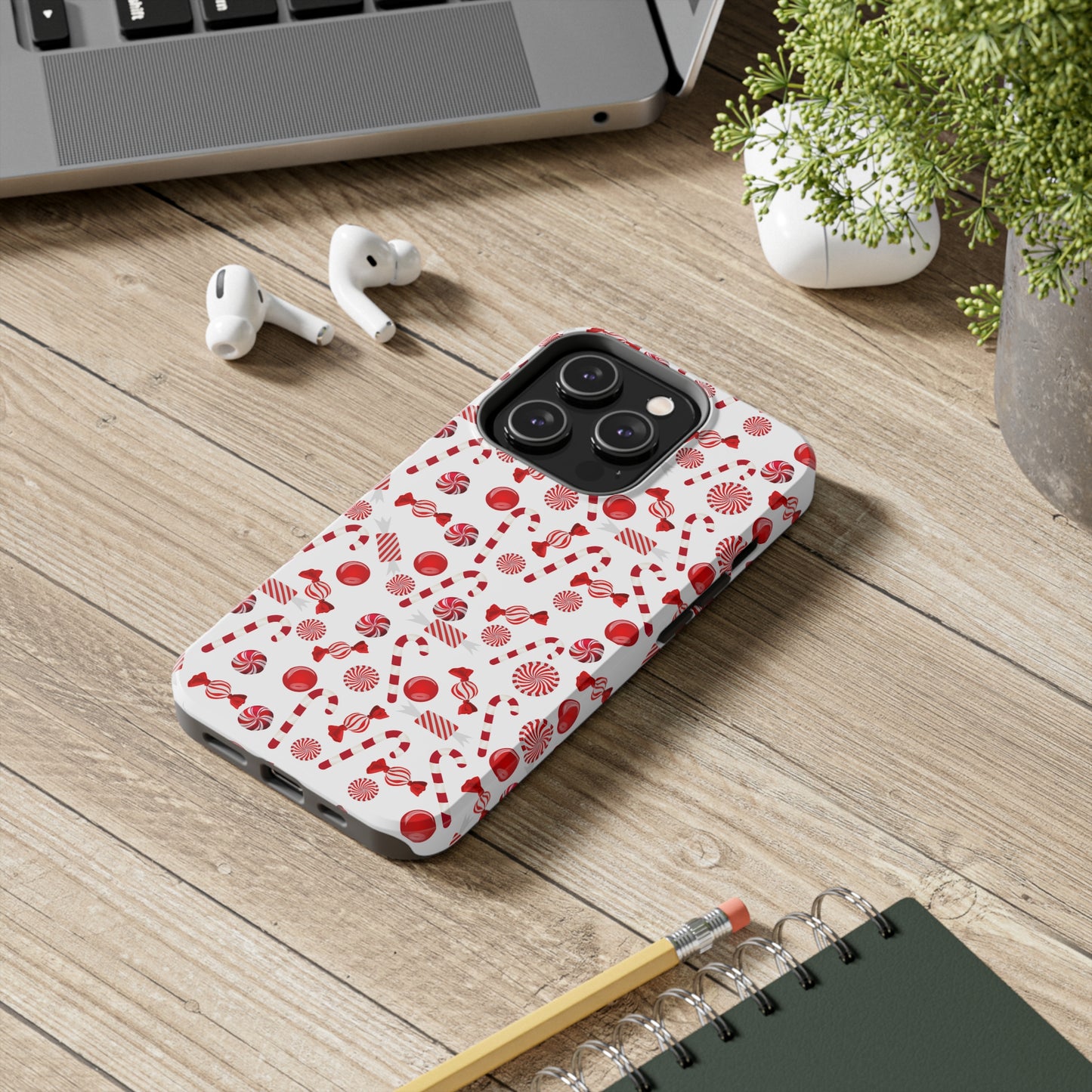 Christmas Candy Cane Phone Case