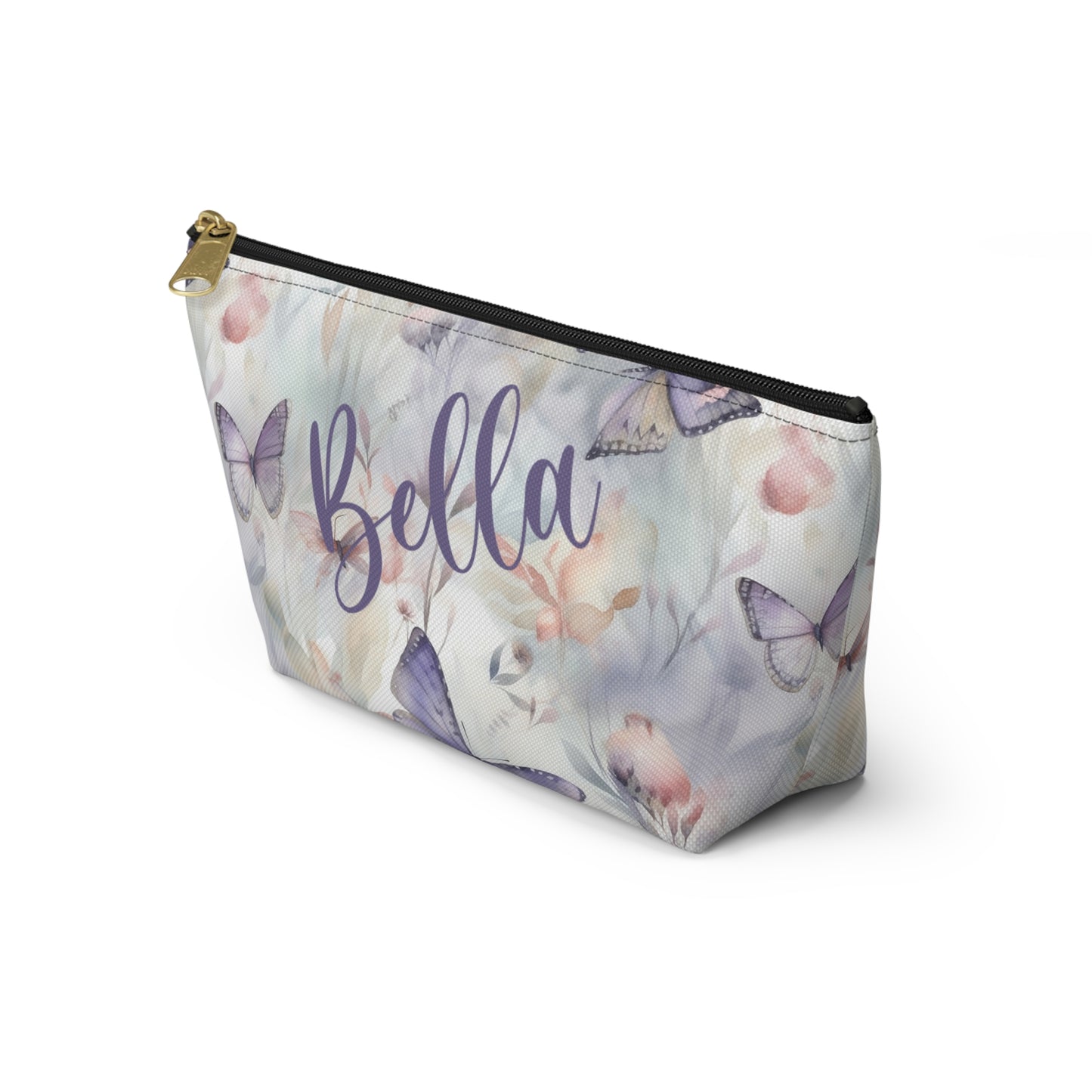 Butterfly Makeup Bag / Personalized Cosmetic Bag
