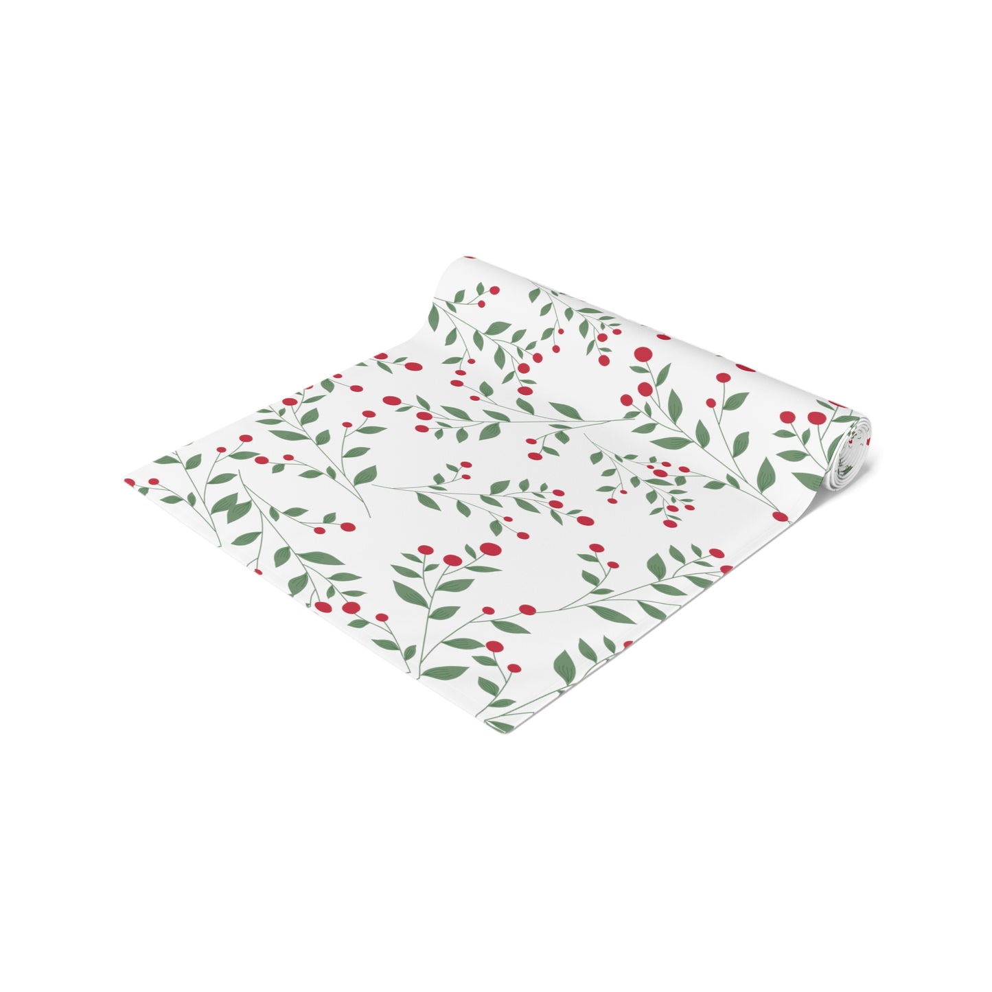 Christmas Table Runner / Christmas Berry Decor