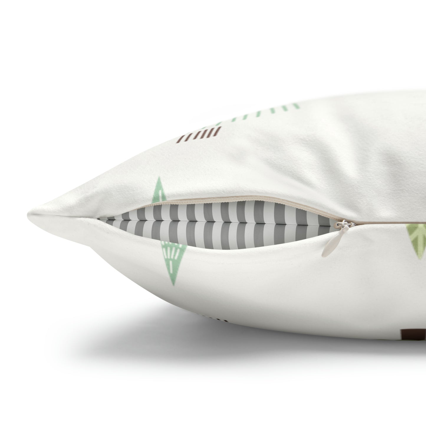 Green Christmas Tree Pillow Case
