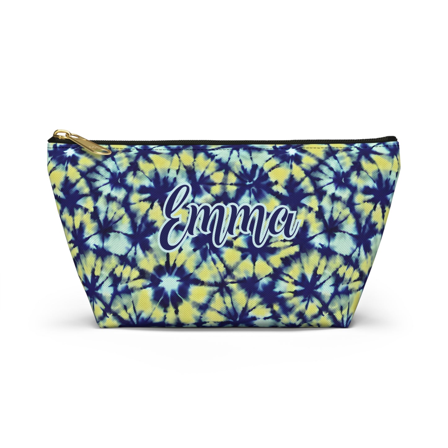 Personalized Pencil Case / Girls Tie Dye Makeup Bag