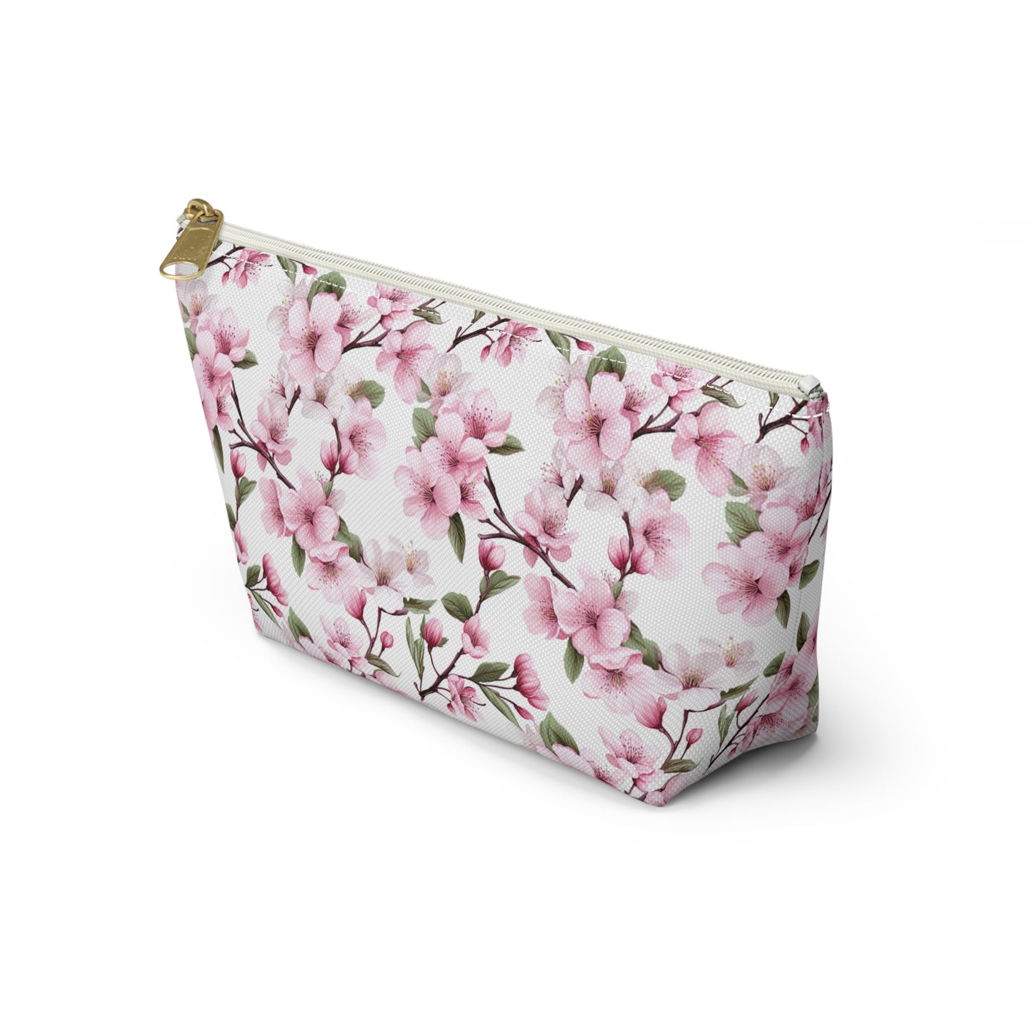 Pink Sakura Cherry Blossom Makeup Bag