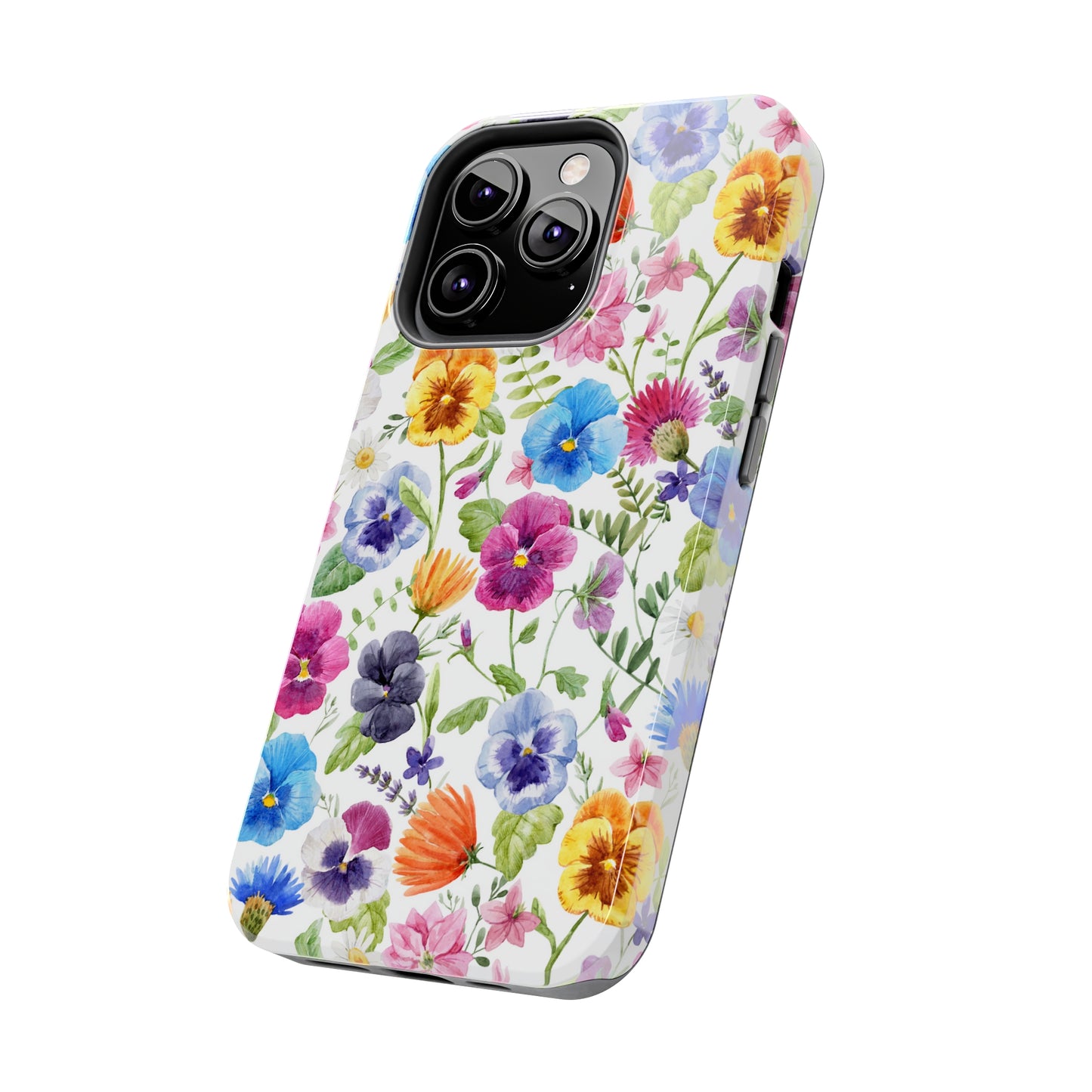 Floral IPhone Case / Pansy Phone Case