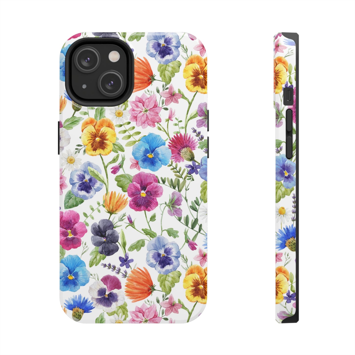 Floral IPhone Case / Pansy Phone Case