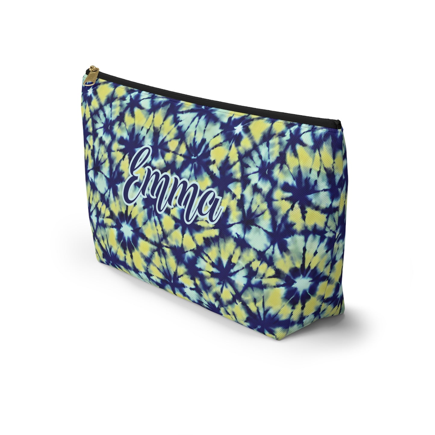 Personalized Pencil Case / Girls Tie Dye Makeup Bag