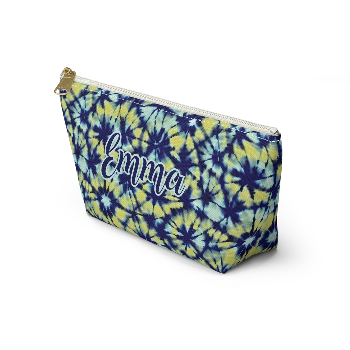 Personalized Pencil Case / Girls Tie Dye Makeup Bag