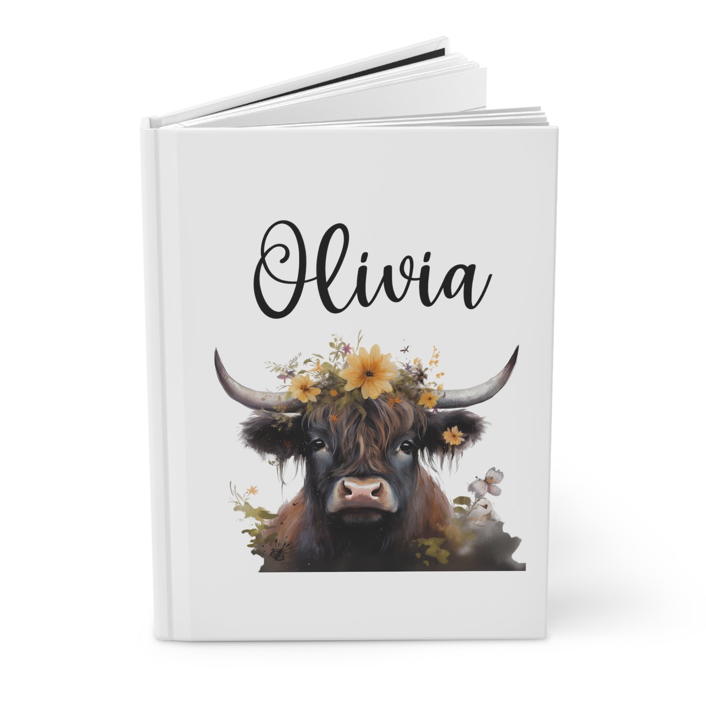 Highland Cow Journal / Personalized Journal