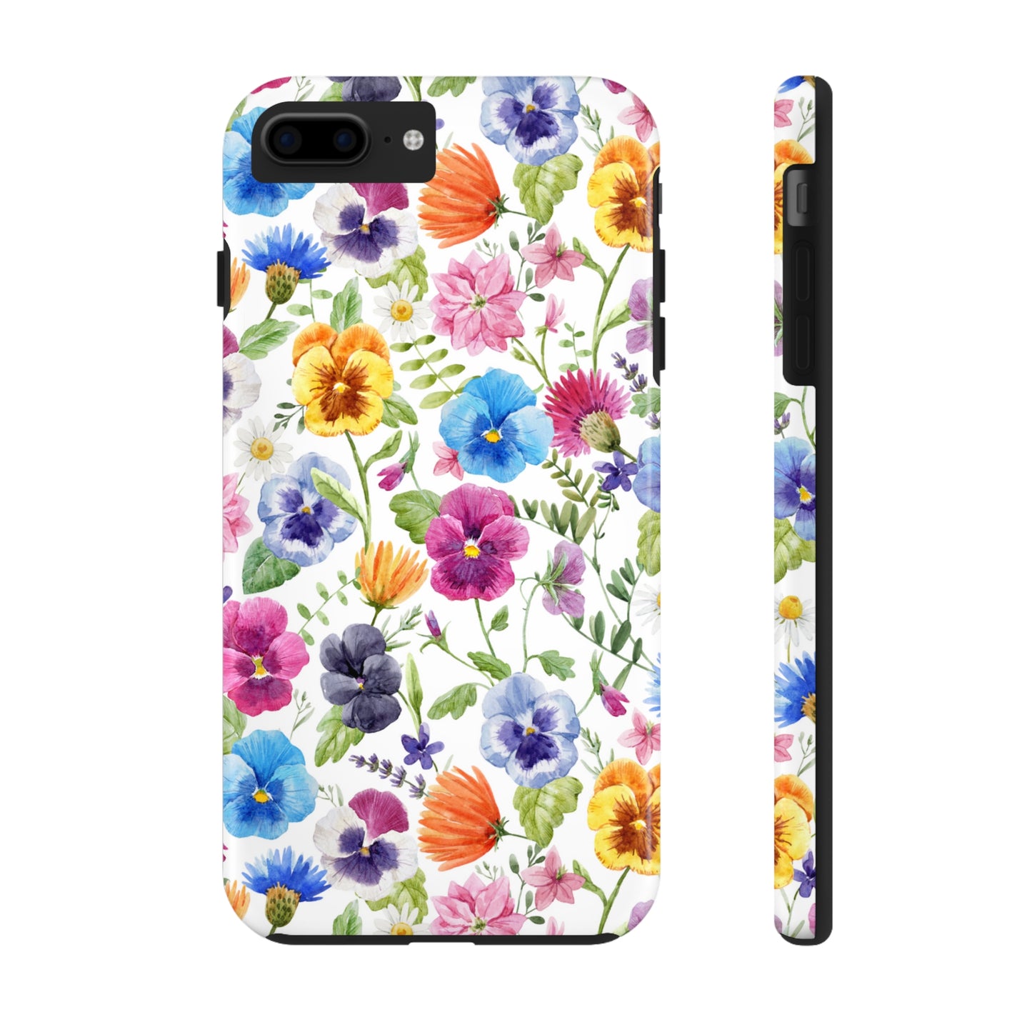 Floral IPhone Case / Pansy Phone Case