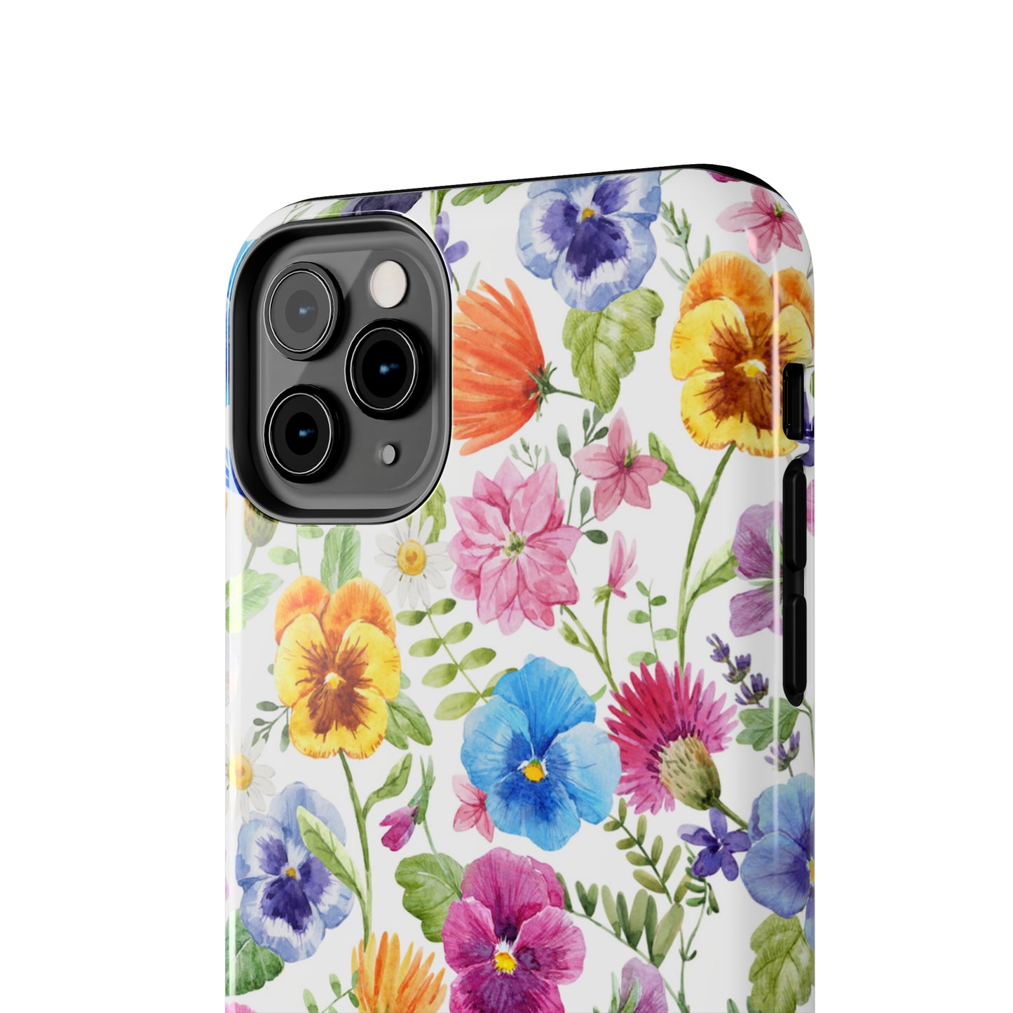 Floral IPhone Case / Pansy Phone Case