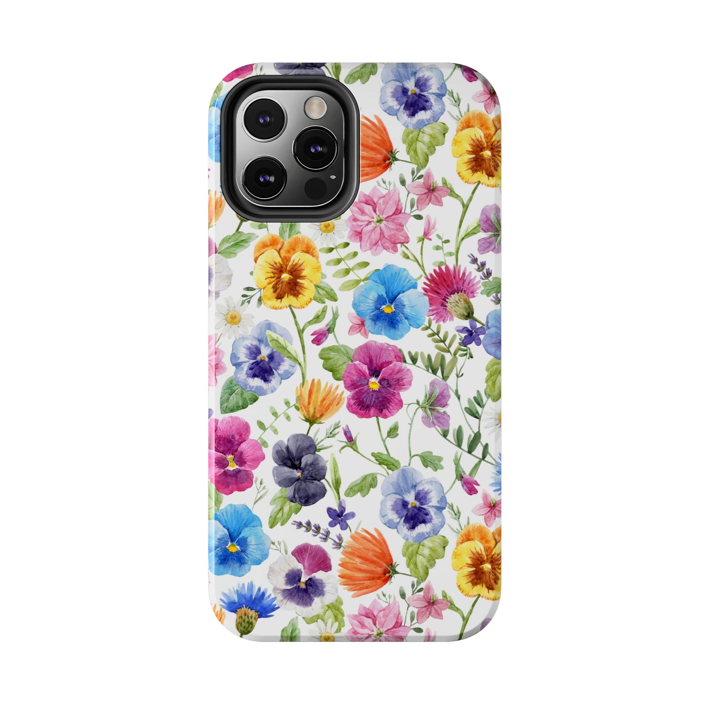 Floral IPhone Case / Pansy Phone Case