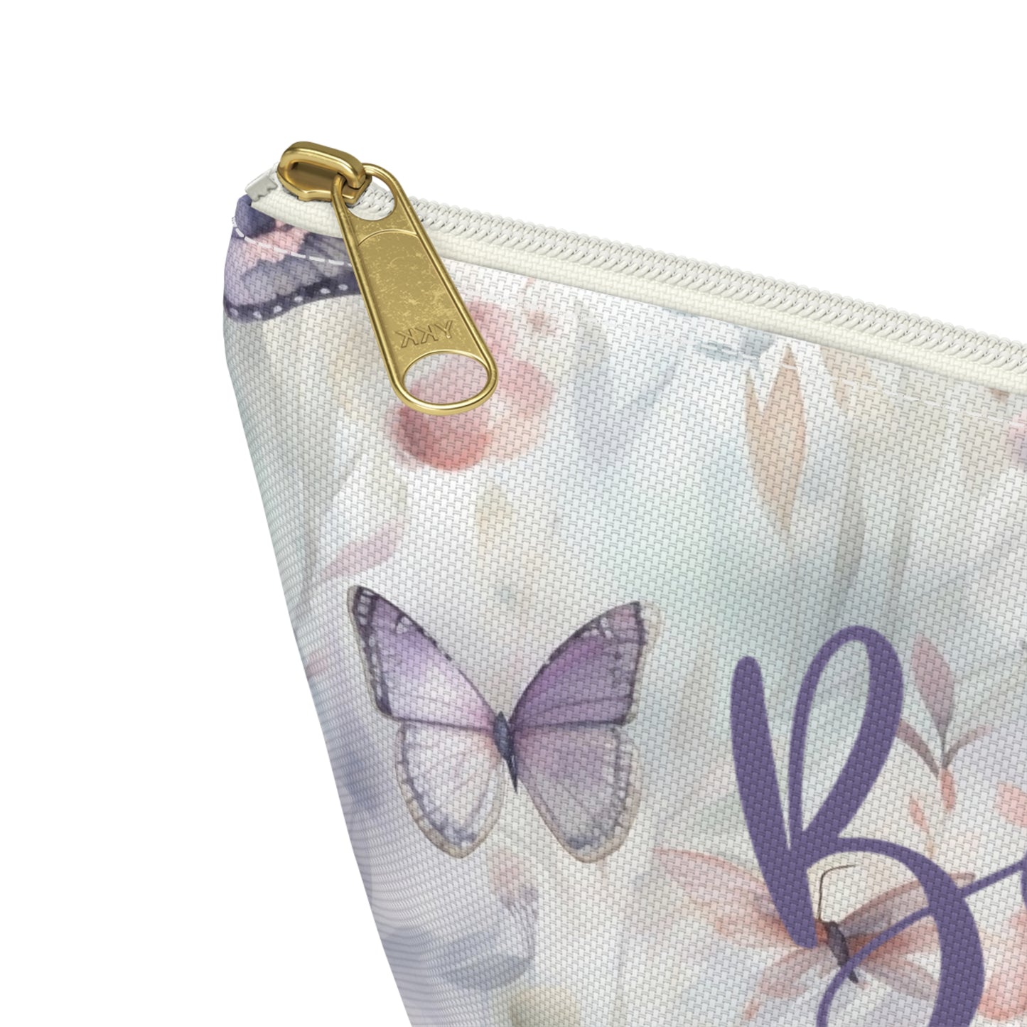 Butterfly Makeup Bag / Personalized Cosmetic Bag