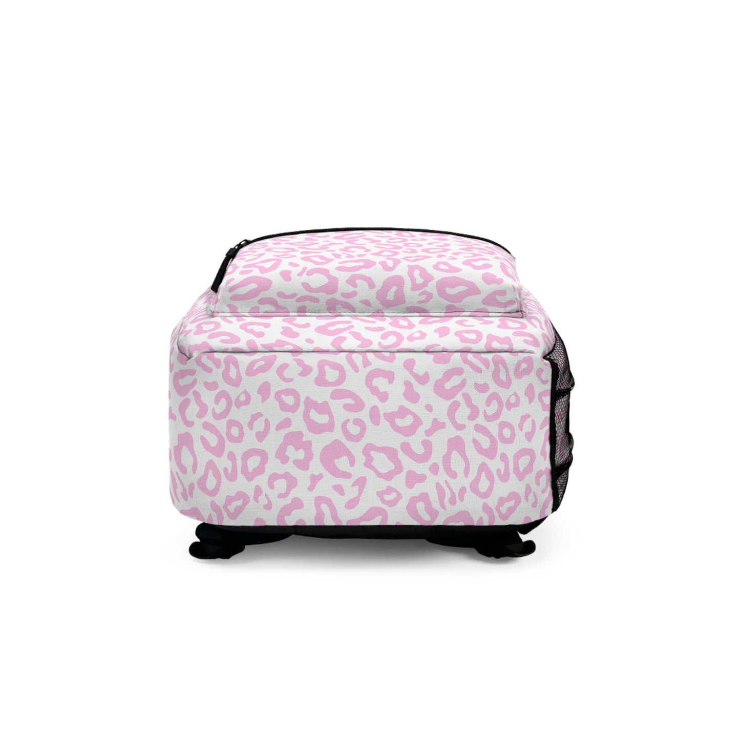 Pink Leopard Print Backpack