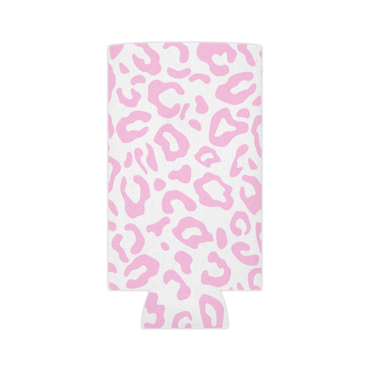 Leopard Print Can Cooler / Personalized Name Koozie