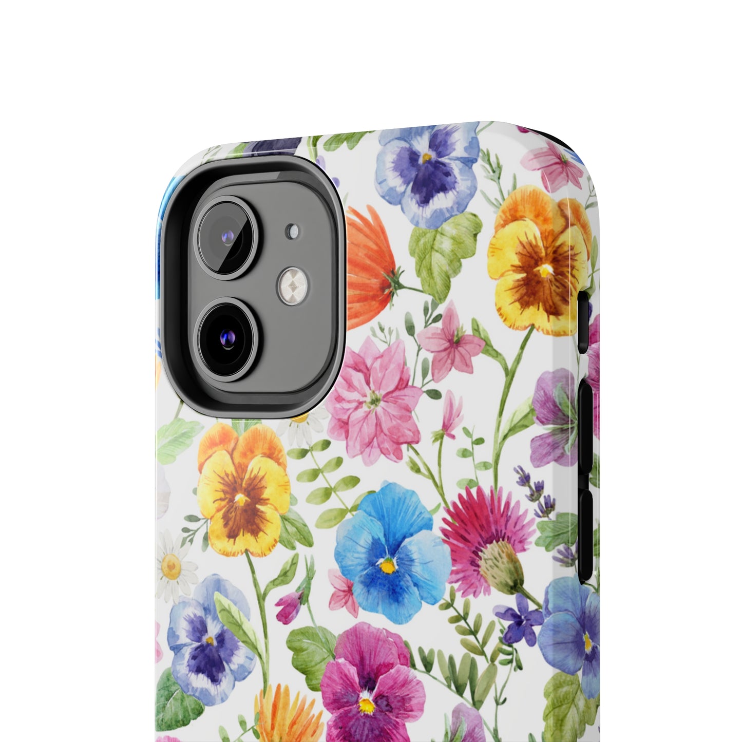 Floral IPhone Case / Pansy Phone Case