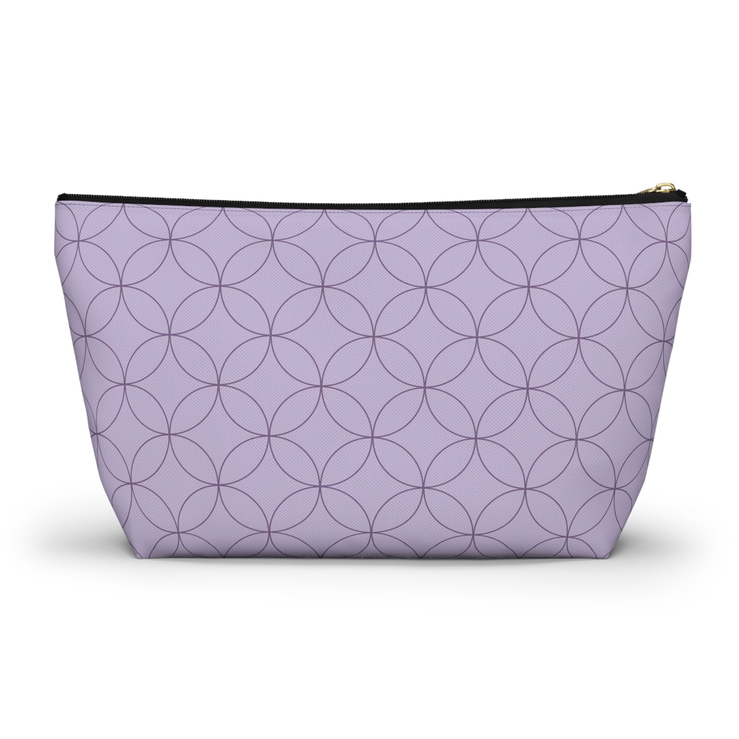 Purple Makeup Bag / Personalized Cosmetic Bag