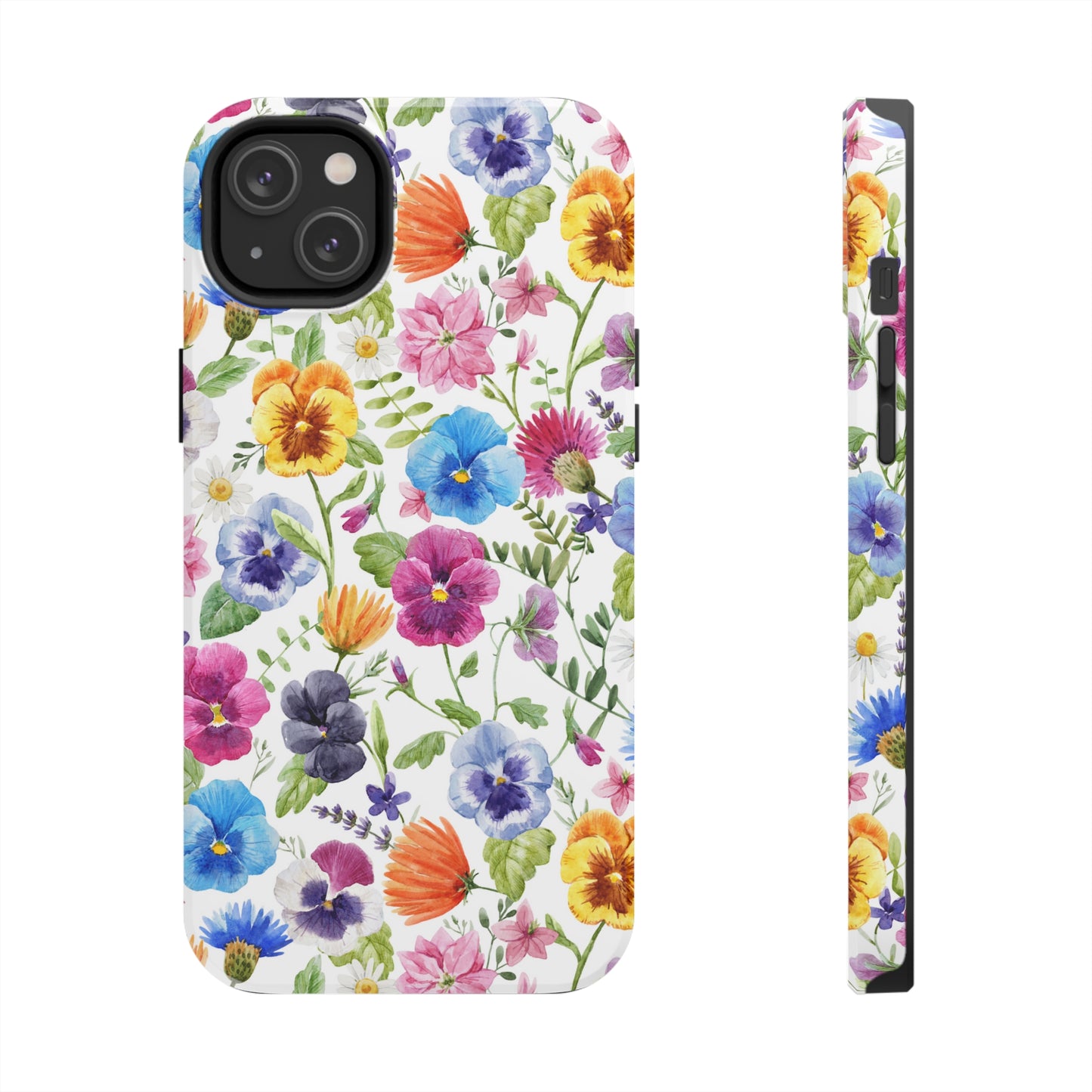 Floral IPhone Case / Pansy Phone Case