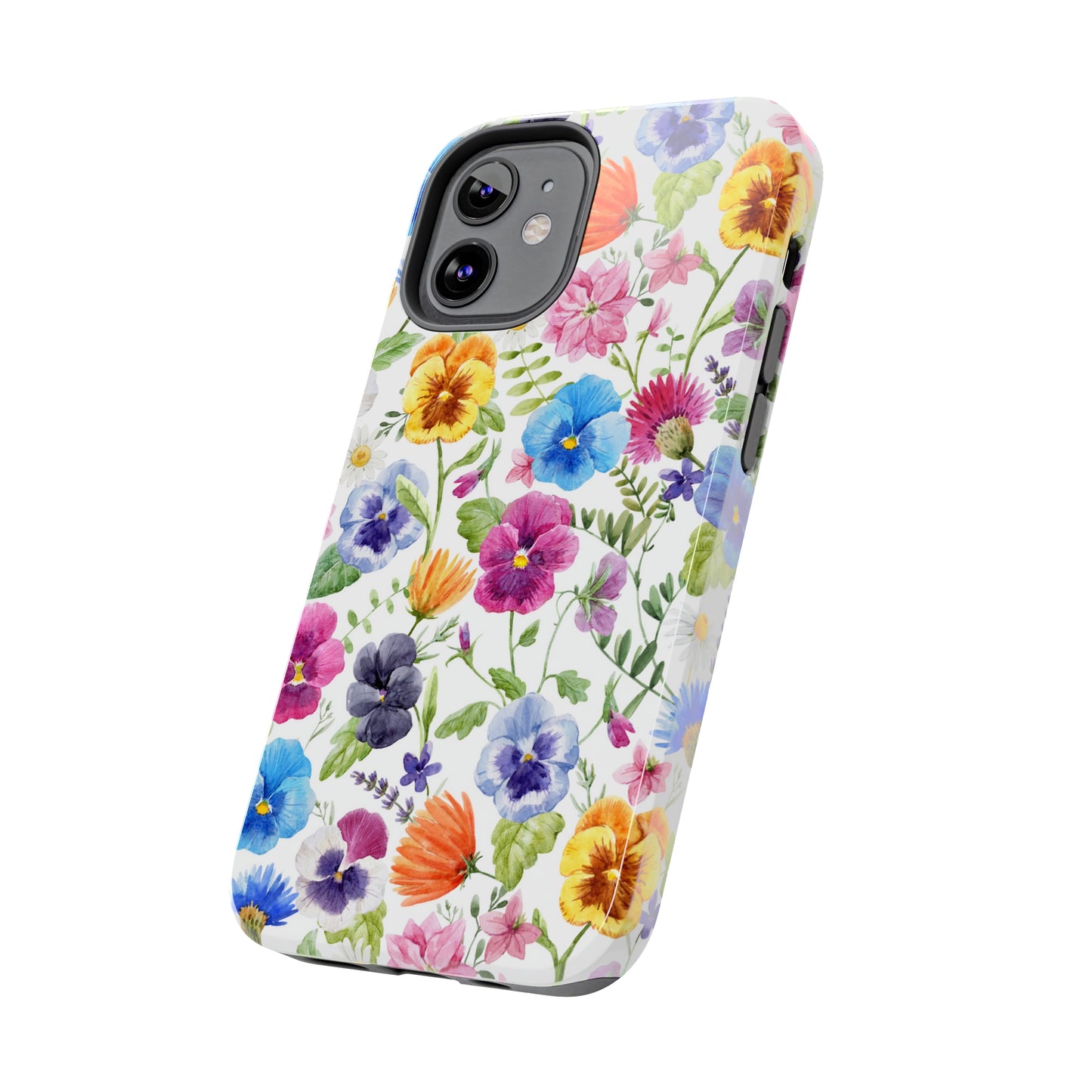 Floral IPhone Case / Pansy Phone Case