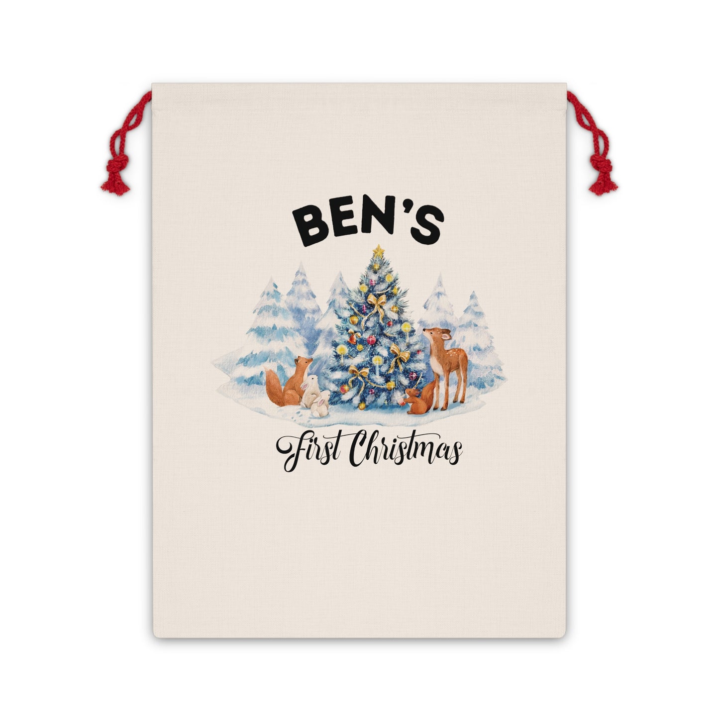 Personalized Santa Bag
